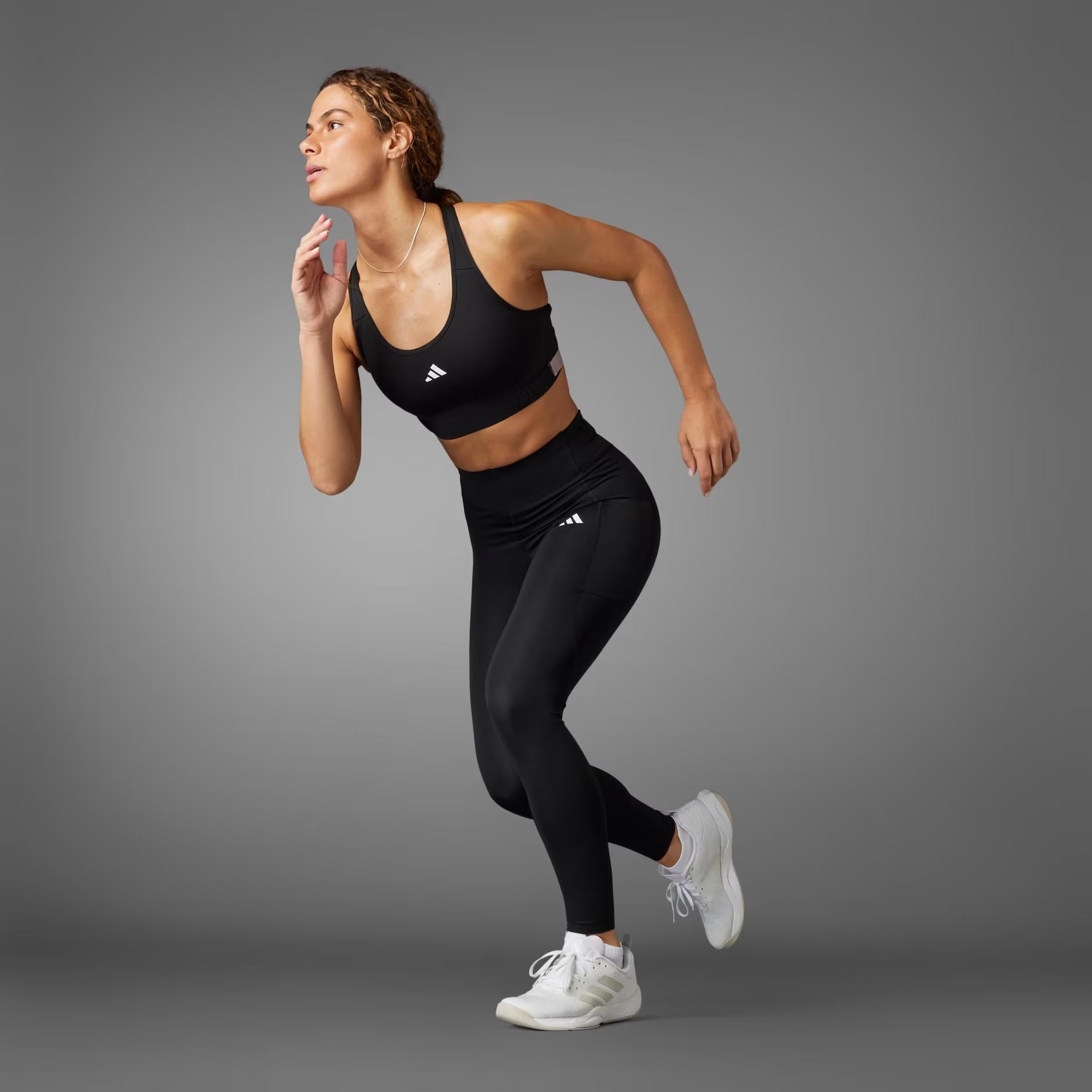adidas Techfit Medium-Support Adjuster Kadın Büstiyer
