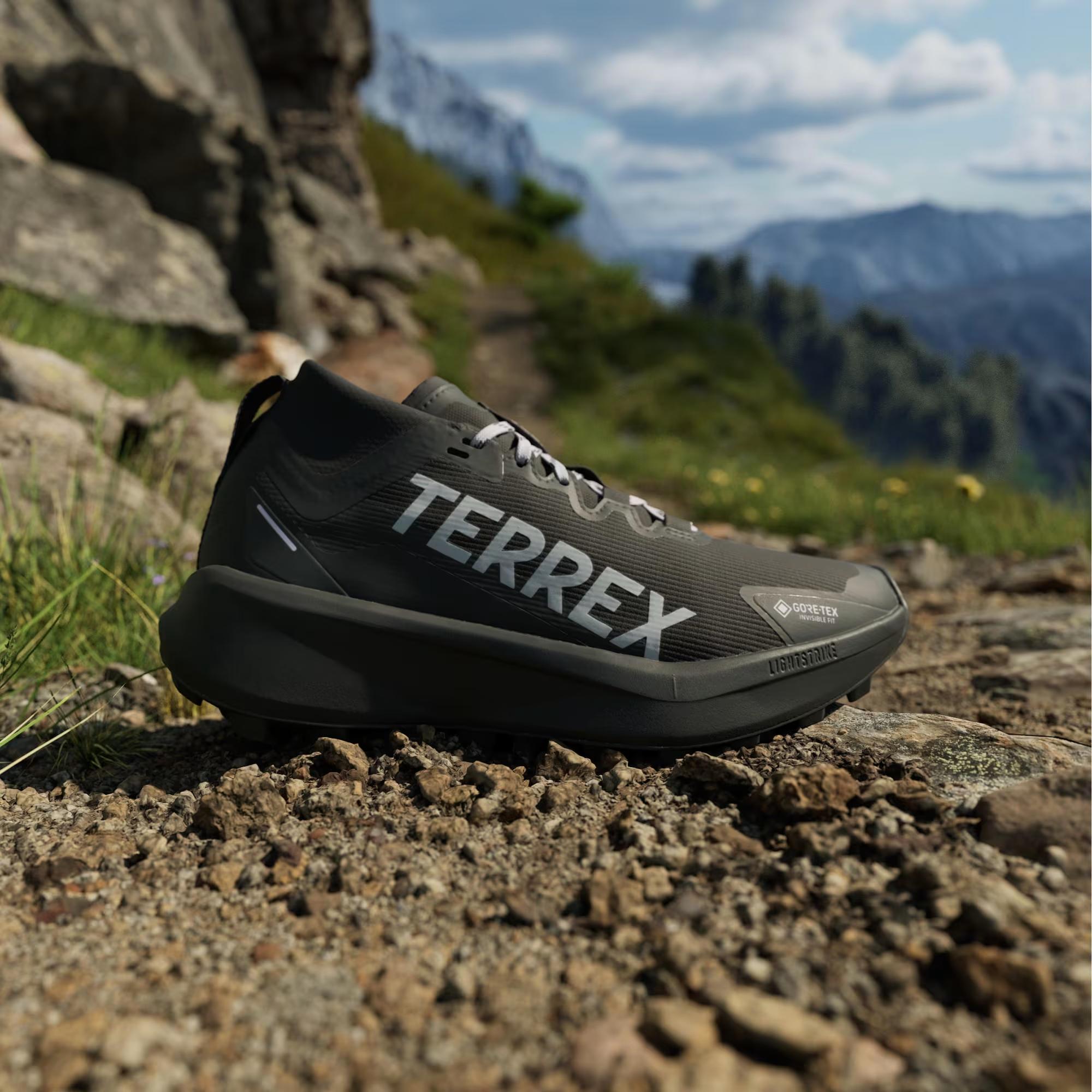 adidas Terrex Agravic Gore Tex Trail Kadın Koşu Ayakkabısı - Görsel 3