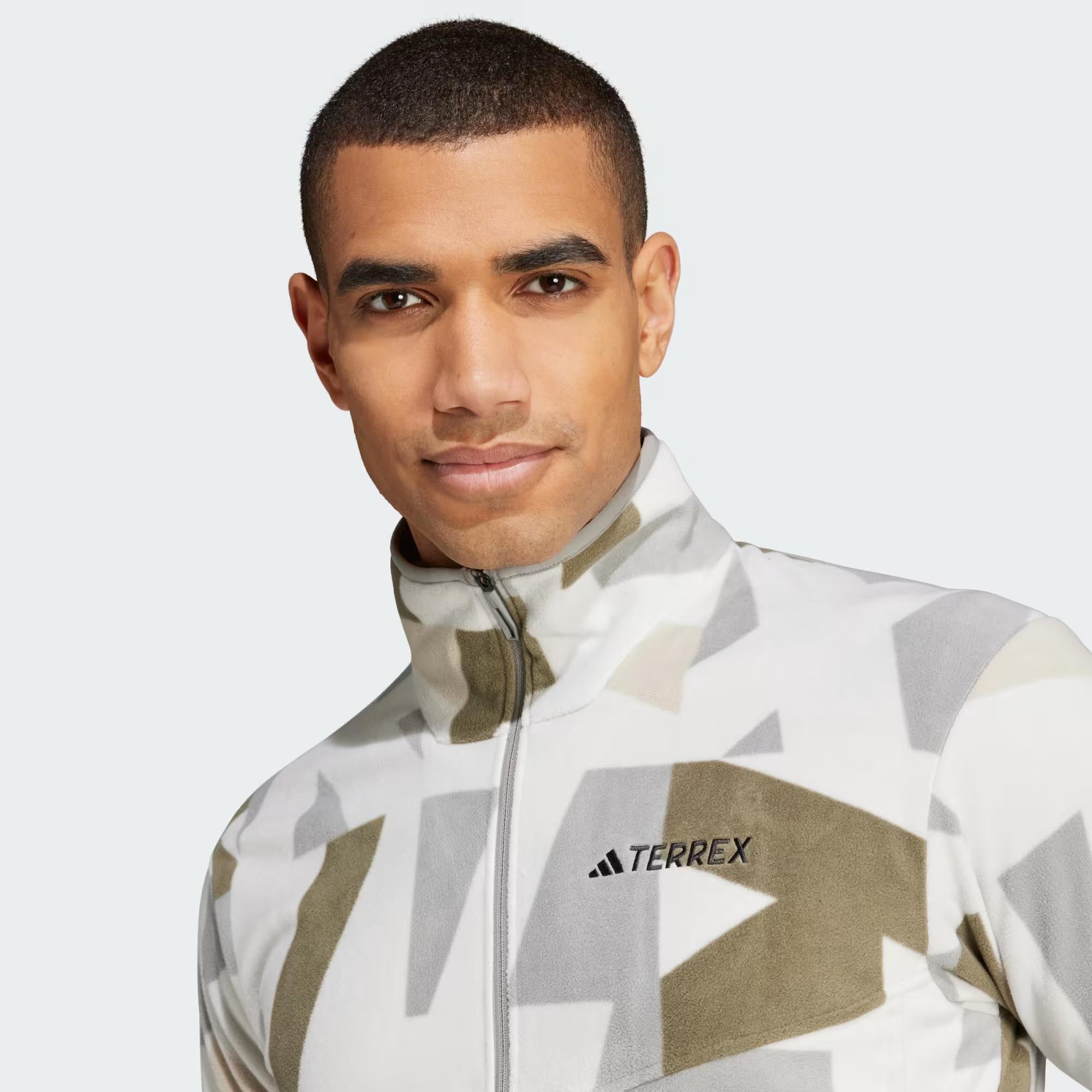 adidas Terrex Multi Printed Full-Zip Erkek Sweatshirt