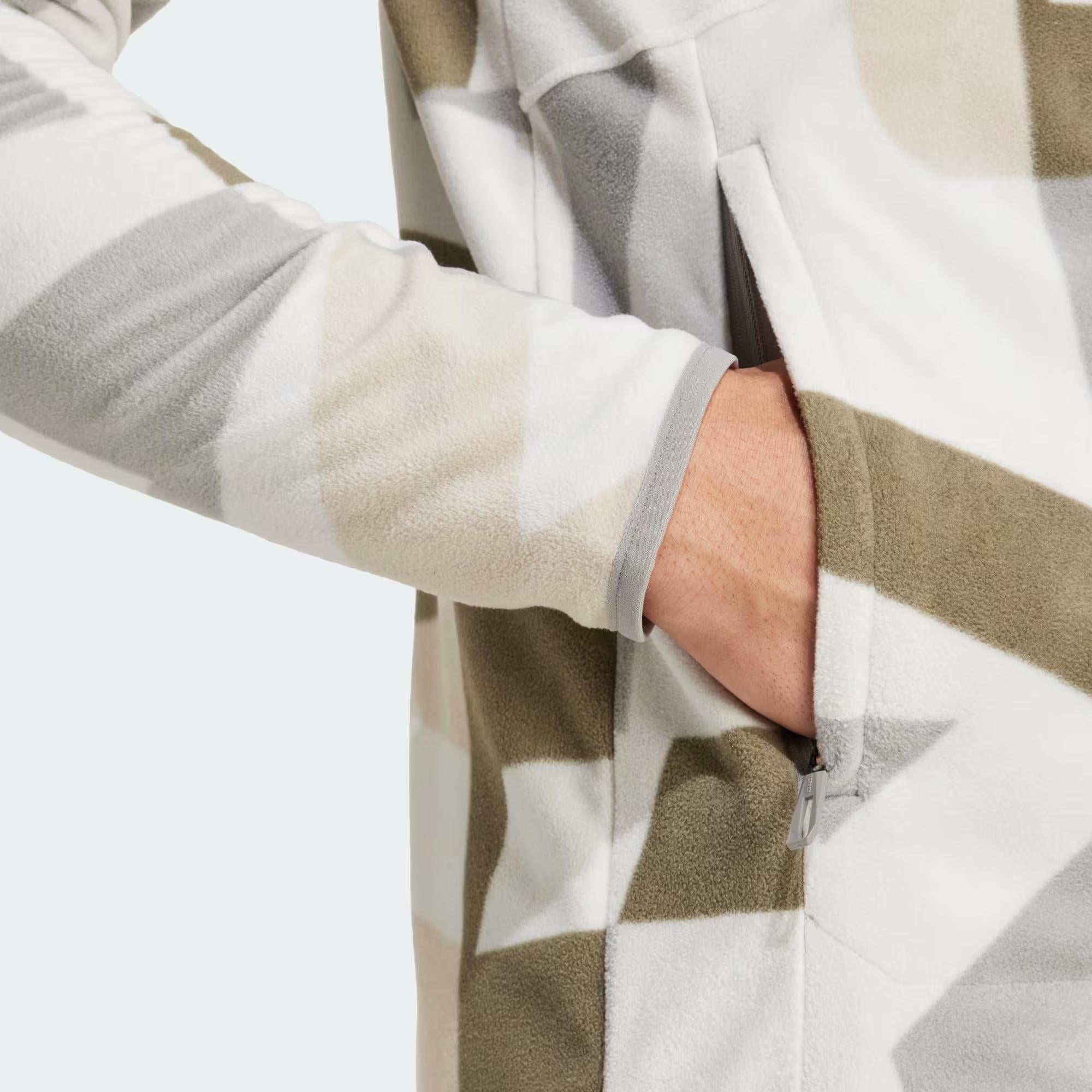 adidas Terrex Multi Printed Full-Zip Erkek Sweatshirt