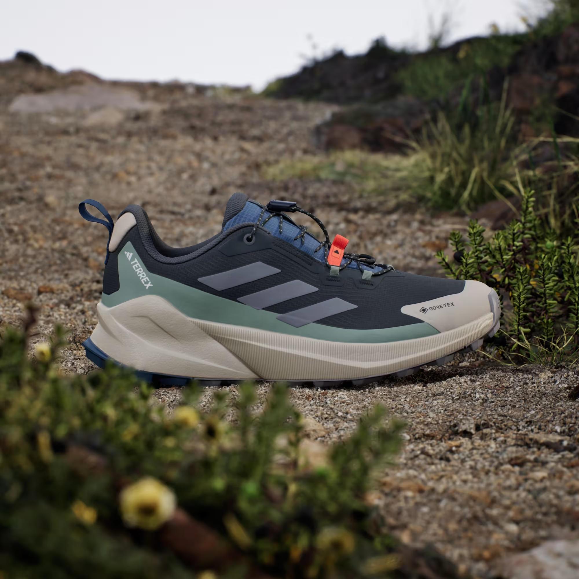 Adidas adidas Gri Terrex Trailmaker 2 GORE-TEX Speed Lace Erkek Outdoor Ayakkabı | Dalkılıç Spor Gri - 3. görsel