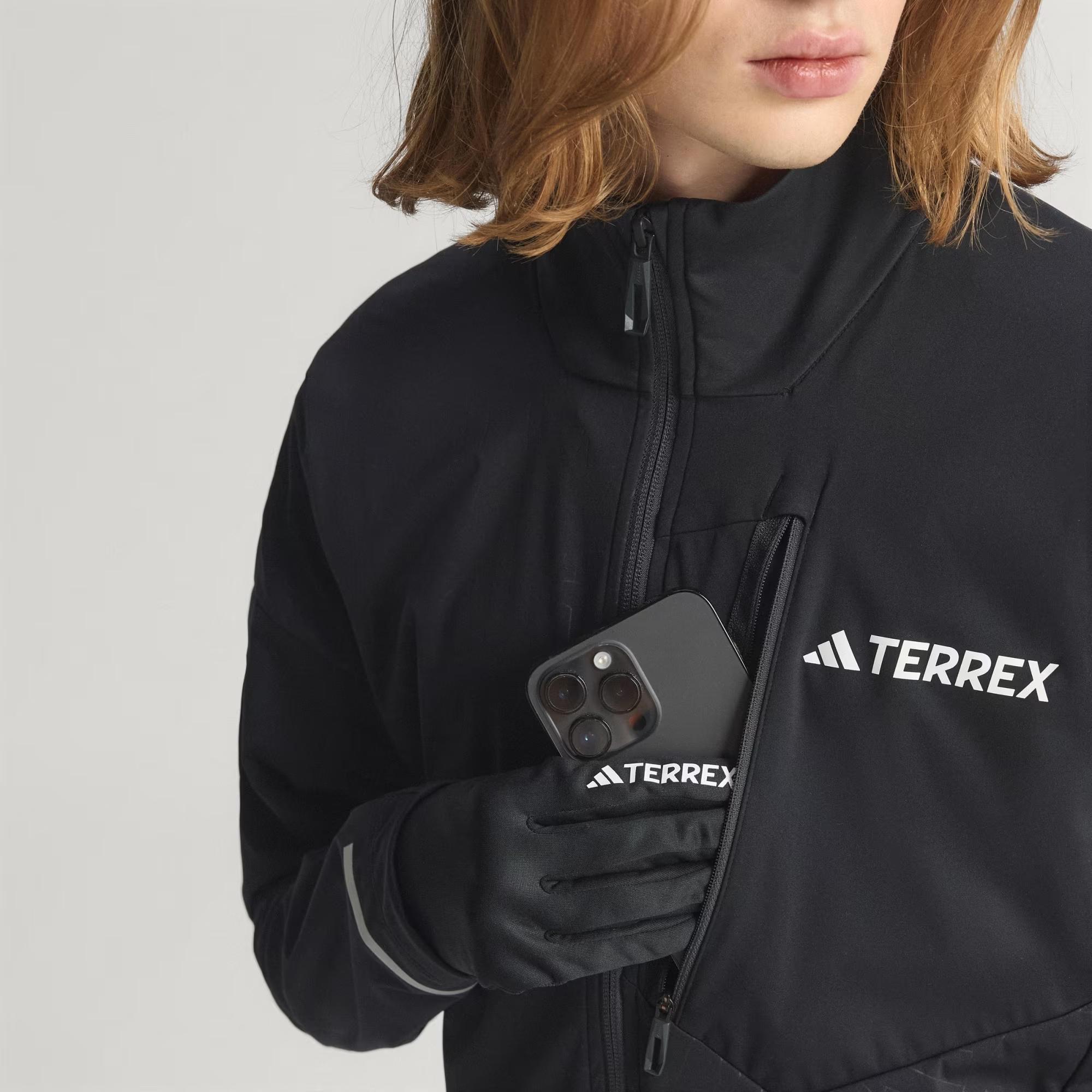 adidas Terrex Xperior Cross Country Ski Softshell Erkek Mont