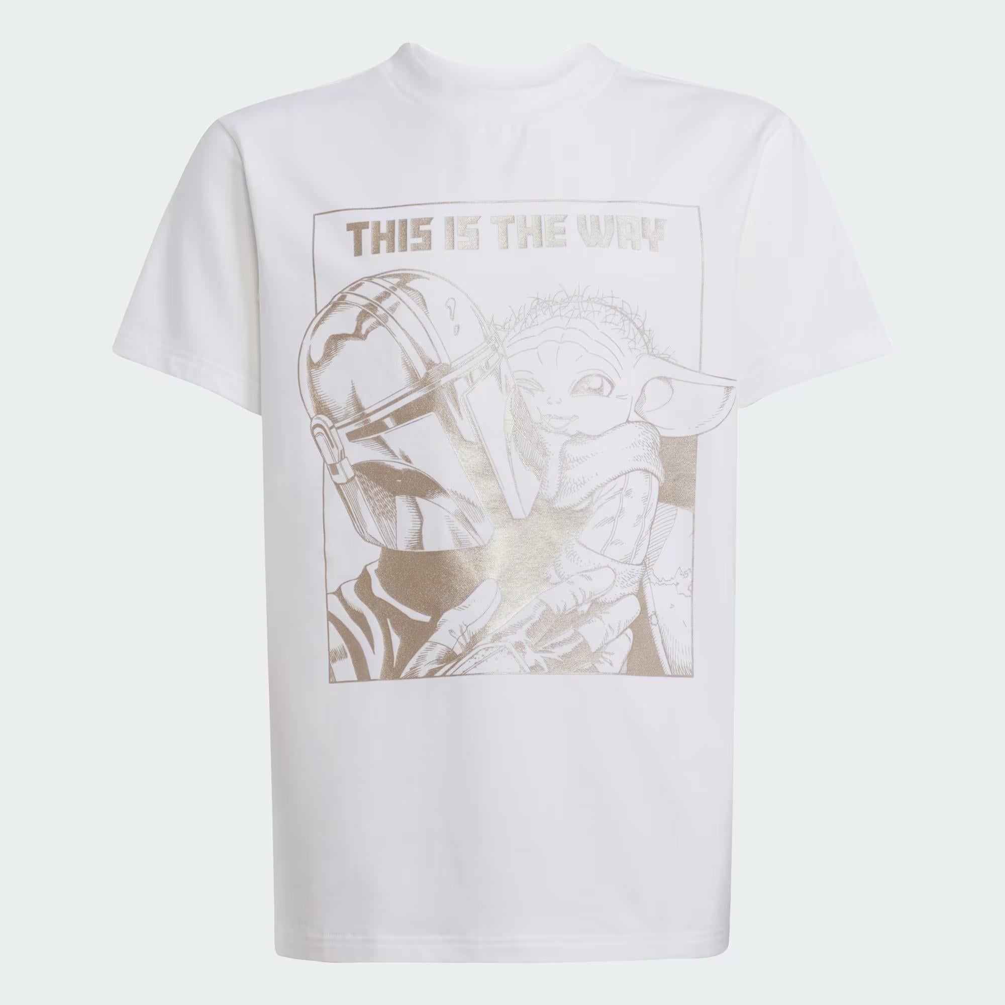 adidas X Star Wars The Mandalorian Graphic Çocuk Tişört