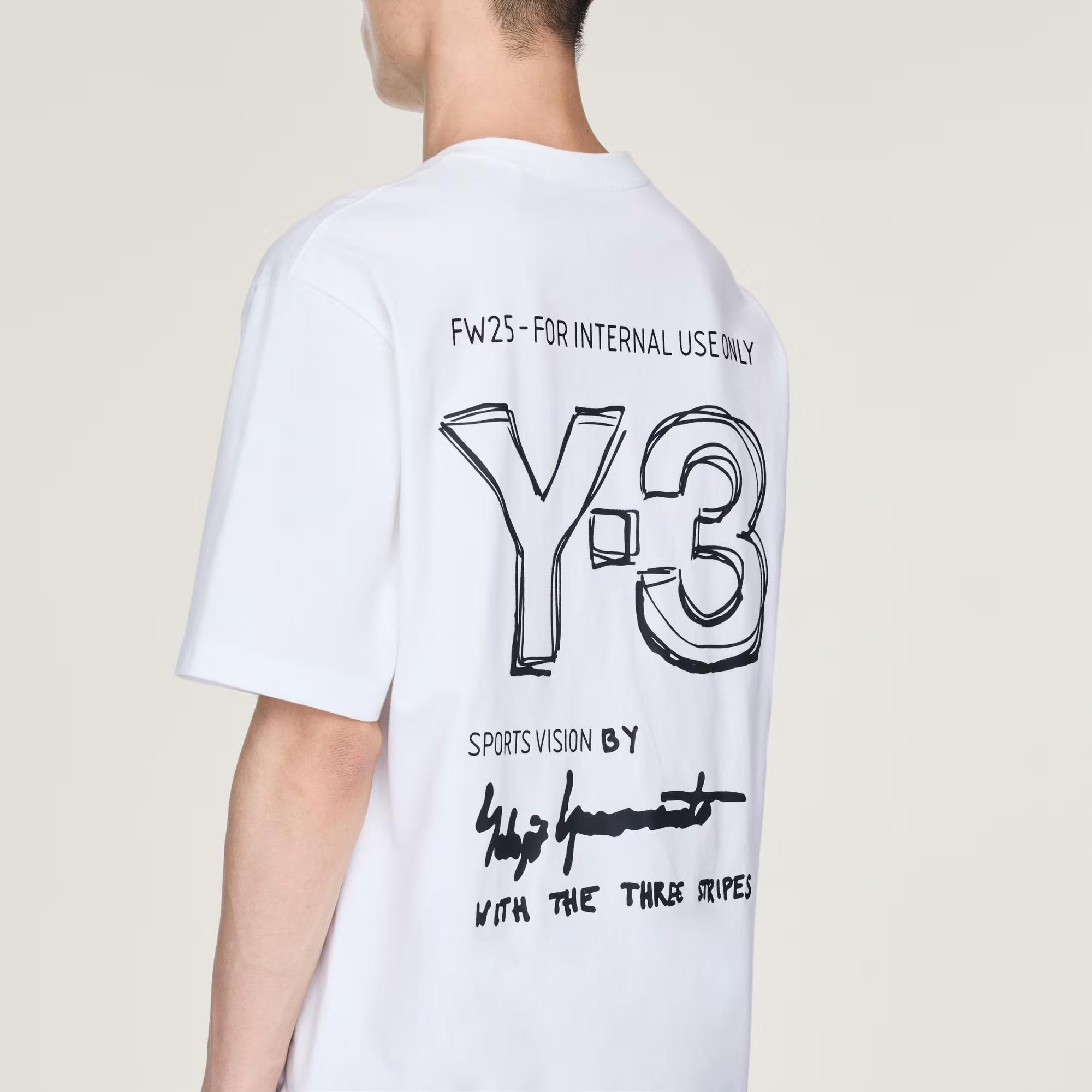 adidas Y-3 Erkek Tişört