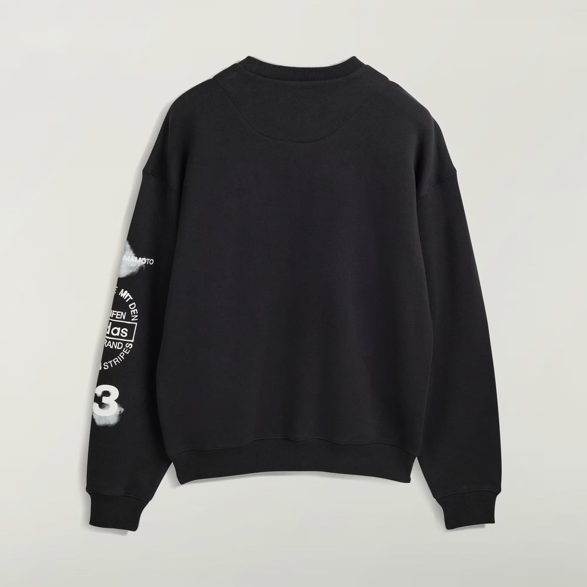 adidas Y-3 Graphic Crew Erkek Sweatshirt