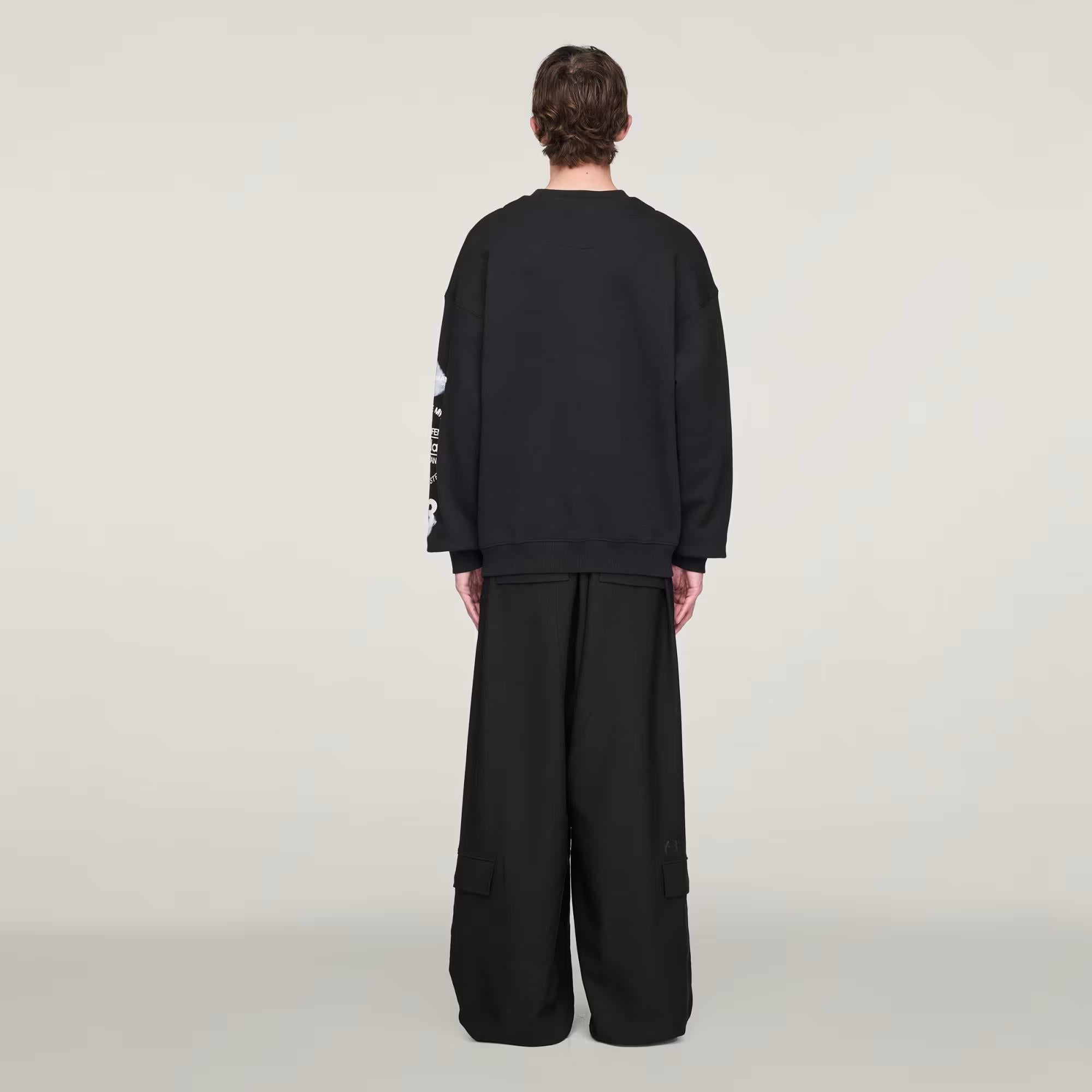 adidas Y-3 Graphic Crew Erkek Sweatshirt
