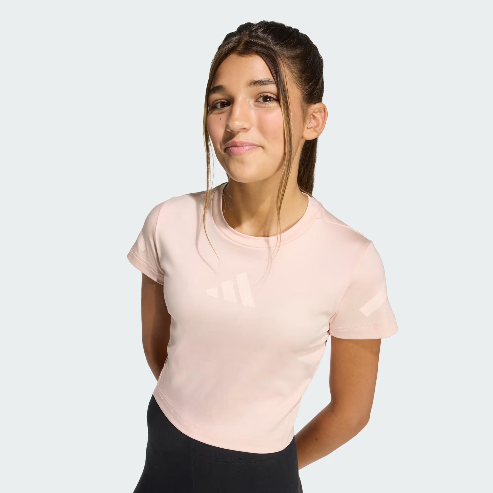 adidas Z.N.E. Fitted Crop Çocuk Tişört