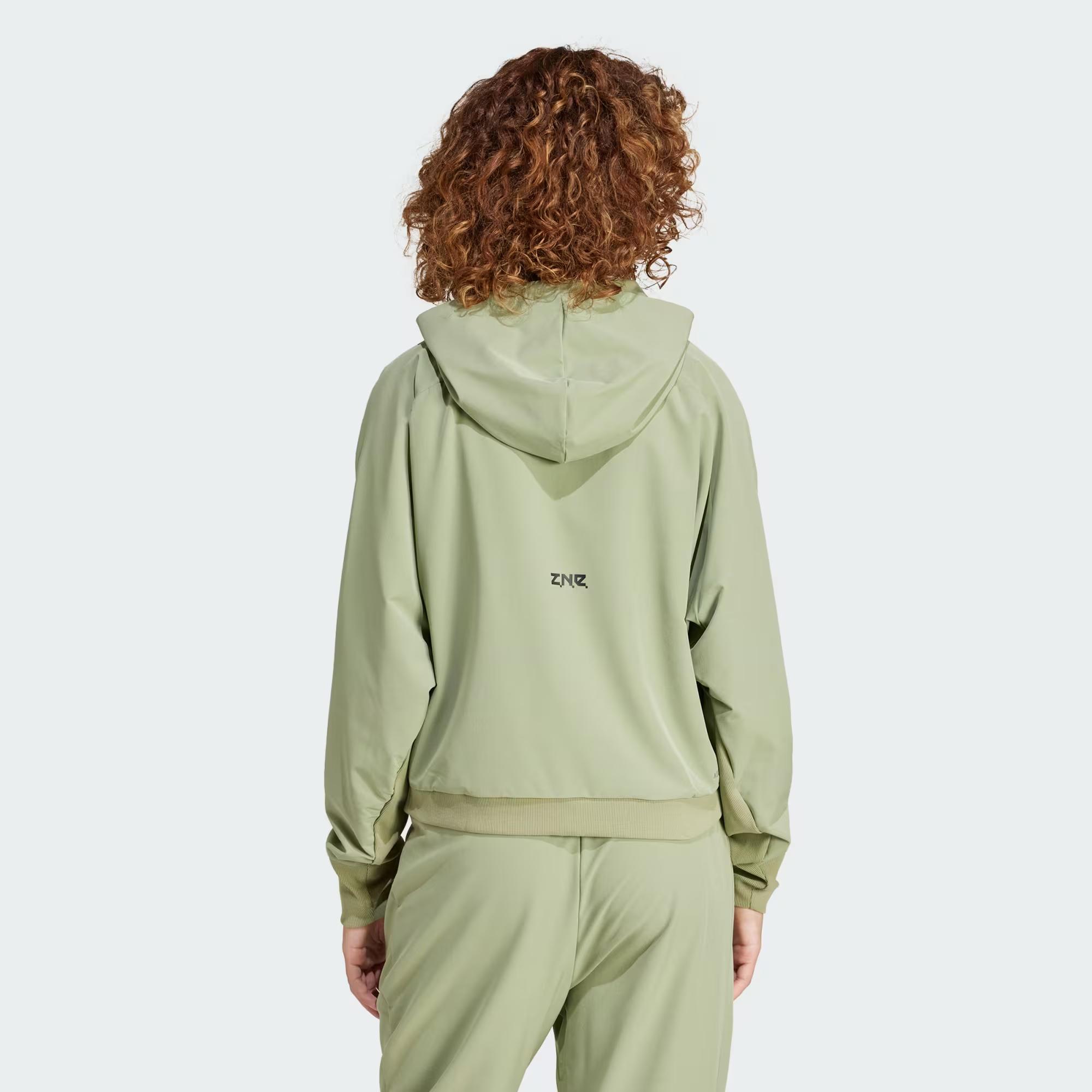 adidas Z.N.E. Woven Full-Zip Kadın Sweatshirt IS9302
