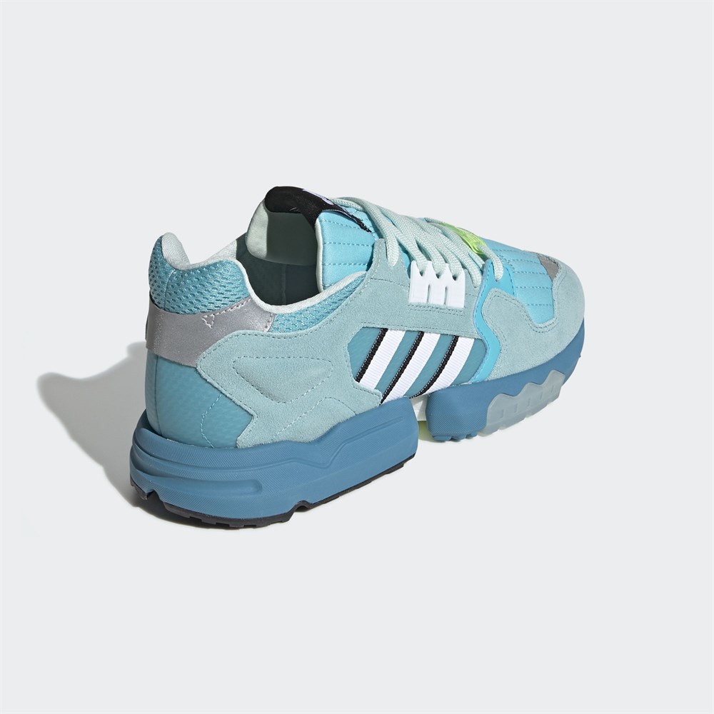 Rアイスブルー1 adidas ZX Torsion Erkek Koşu Ayakkabısı - EG7964