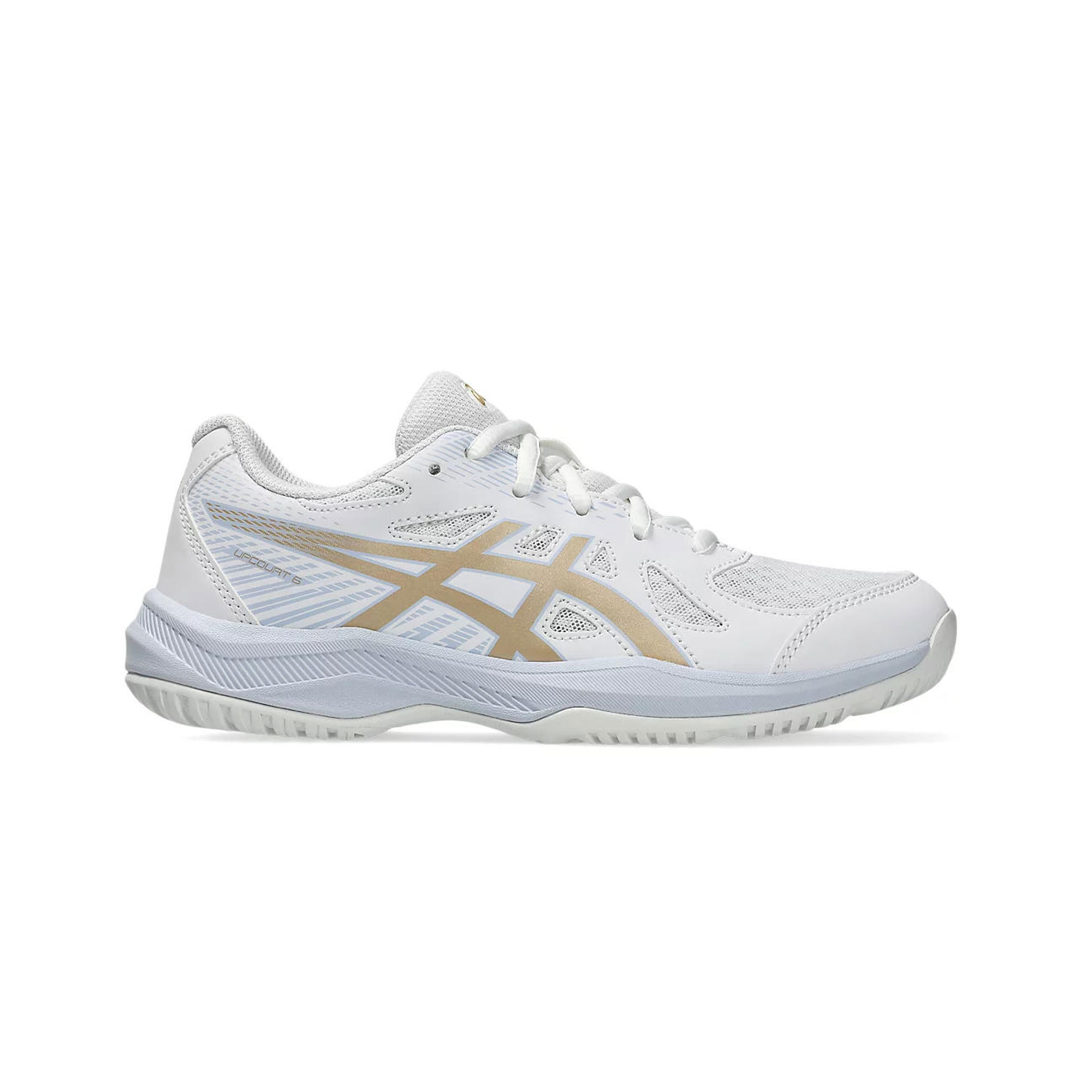 Asics Beyaz Asics Upcourt Voleybol Voleybol Ayakkabısı 6 GS