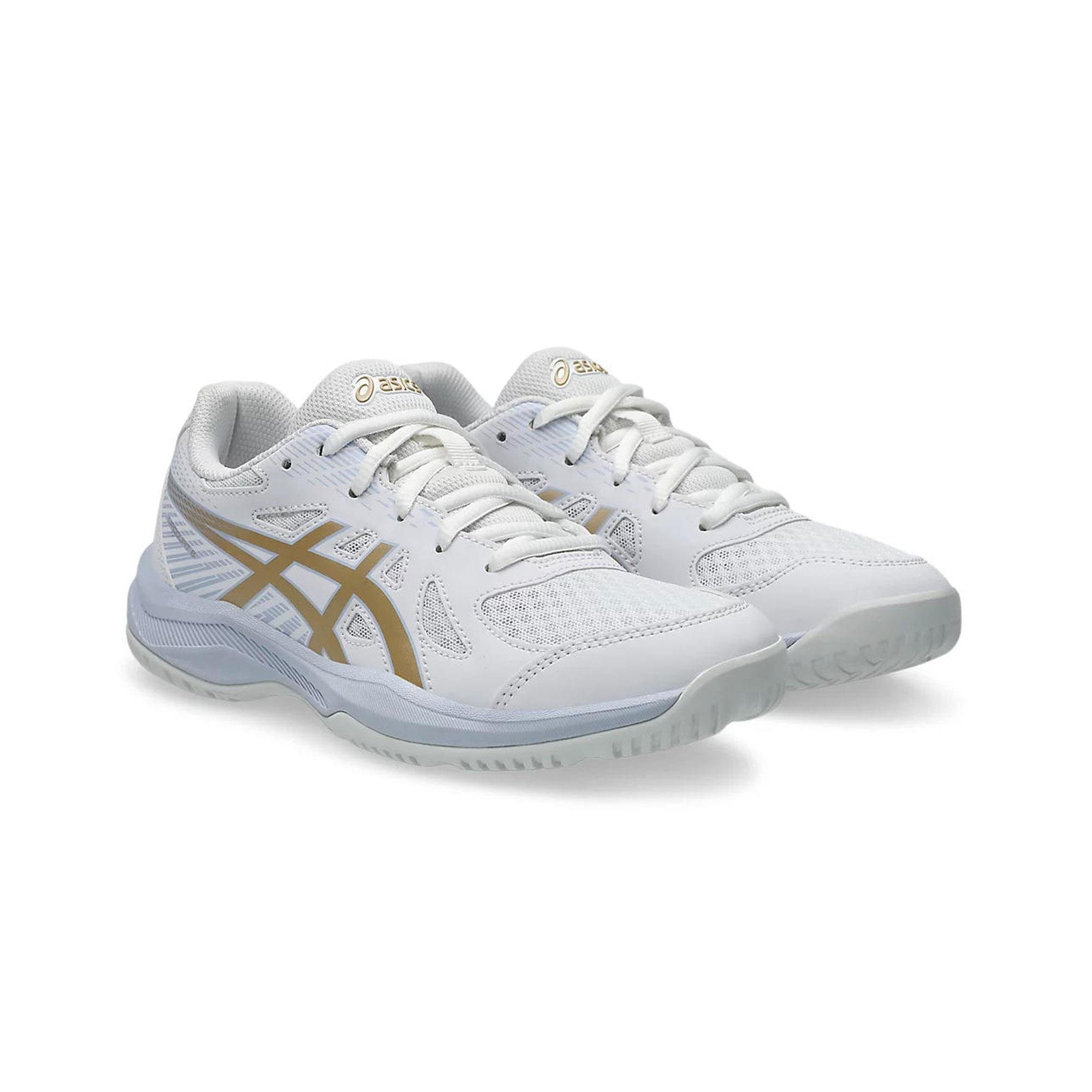 Asics Beyaz Asics Upcourt Voleybol Voleybol Ayakkabısı 6 GS
