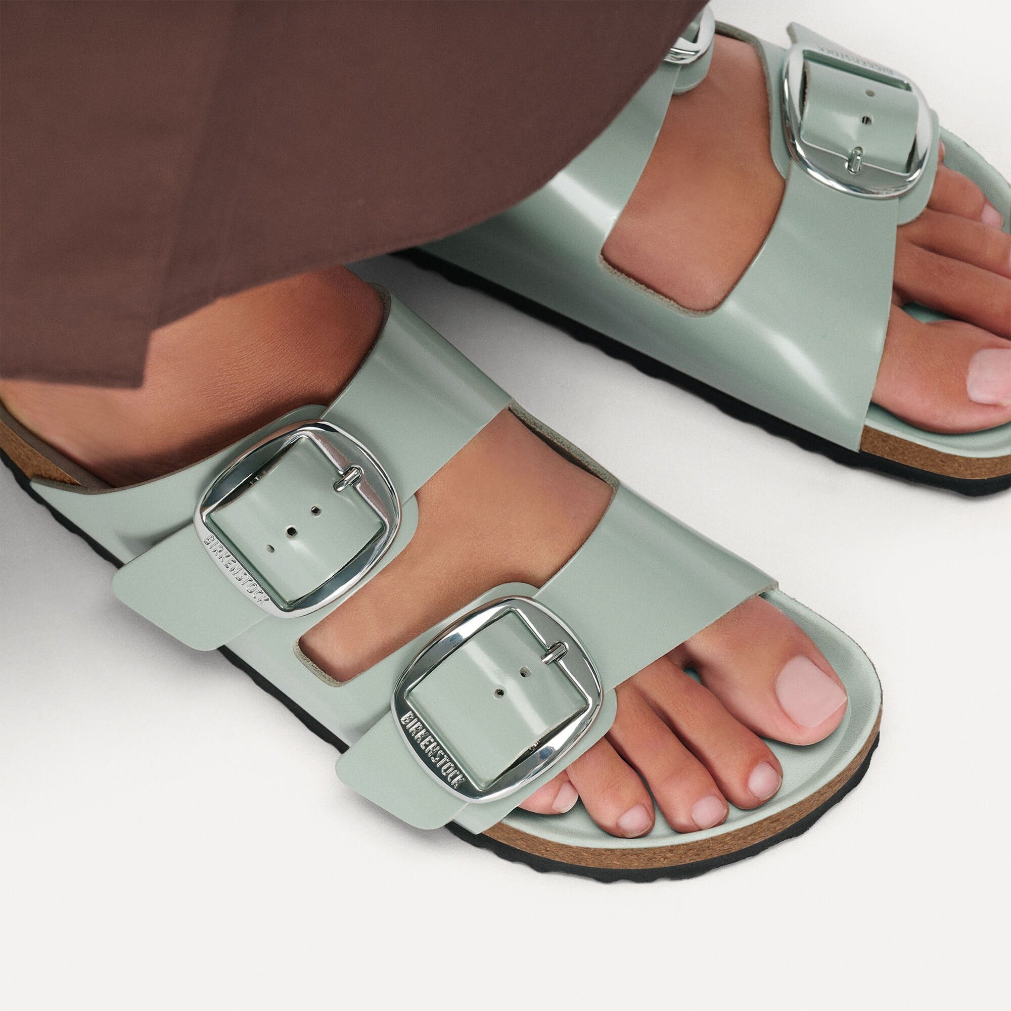 Birkenstock Arizona Big Buckle NL High Shine Kadın Terlik