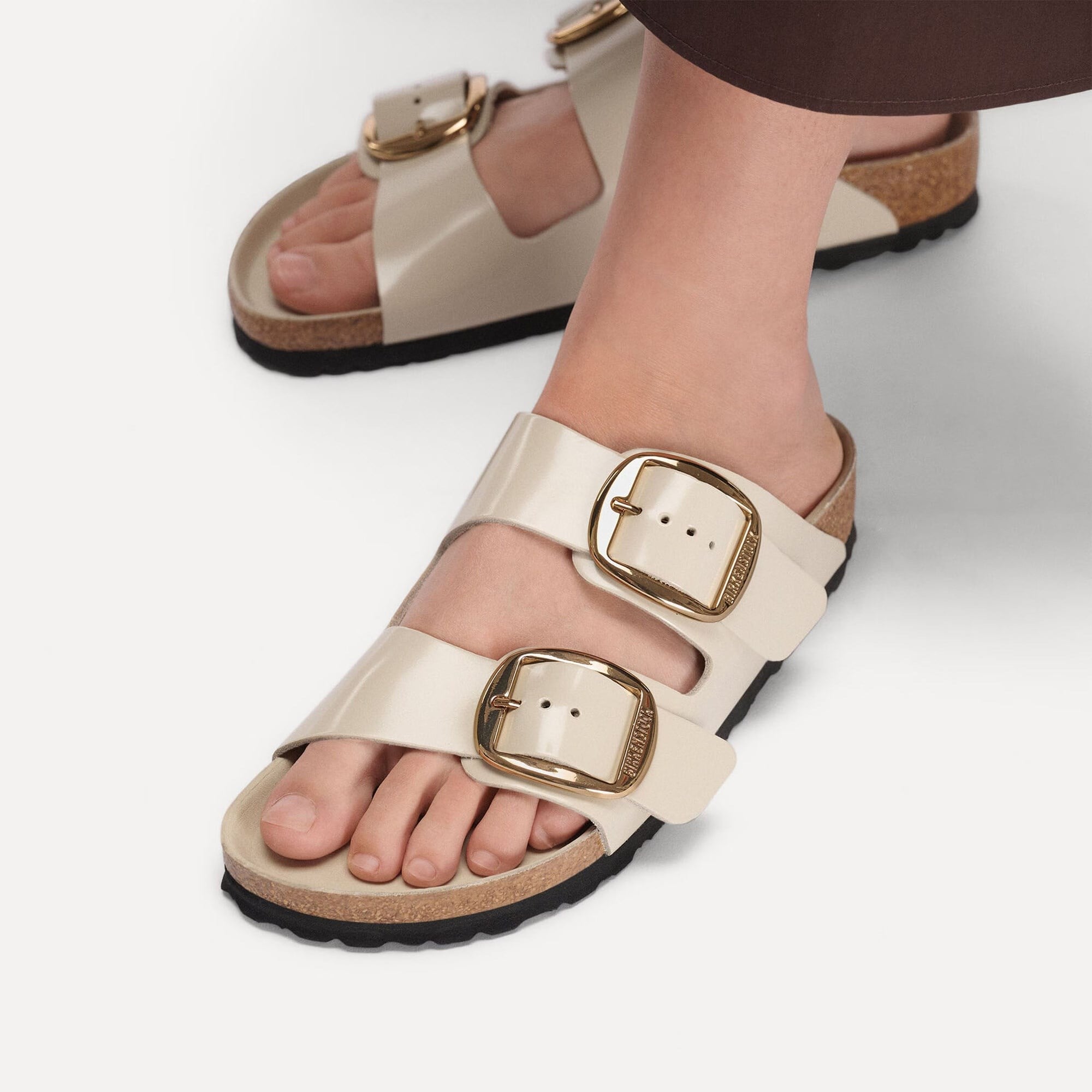 Birkenstock Arizona Big Buckle NL High Shine Erkek Terlik