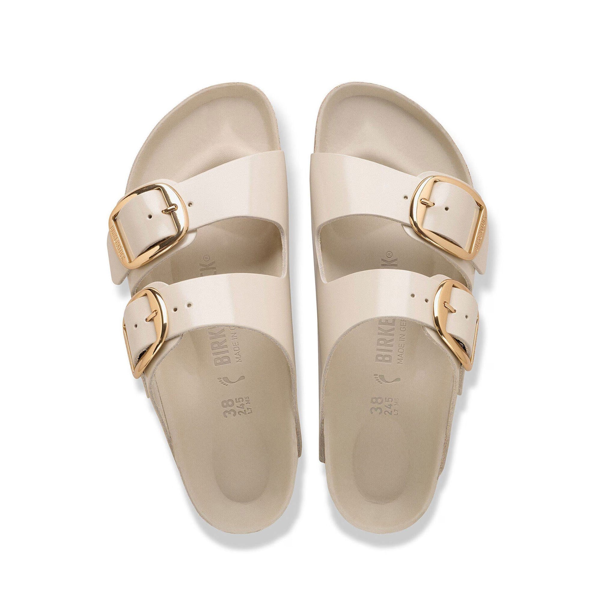Birkenstock Arizona Big Buckle NL High Shine Erkek Terlik