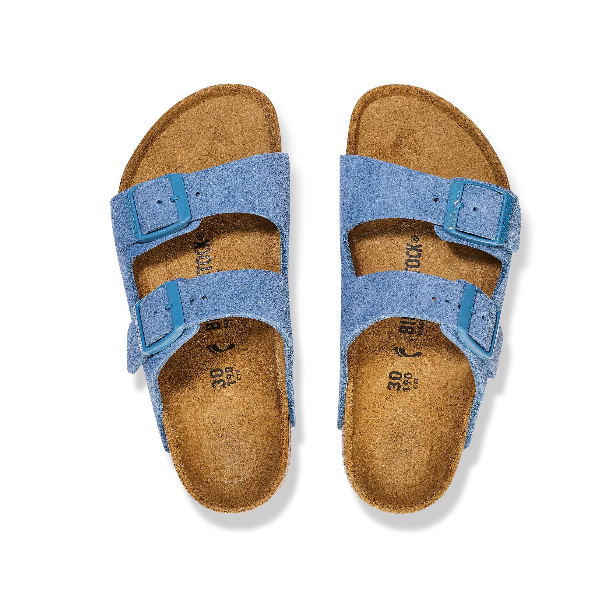 Birkenstock Arizona Kids Suede Leather Çocuk Terlik - Görsel 4