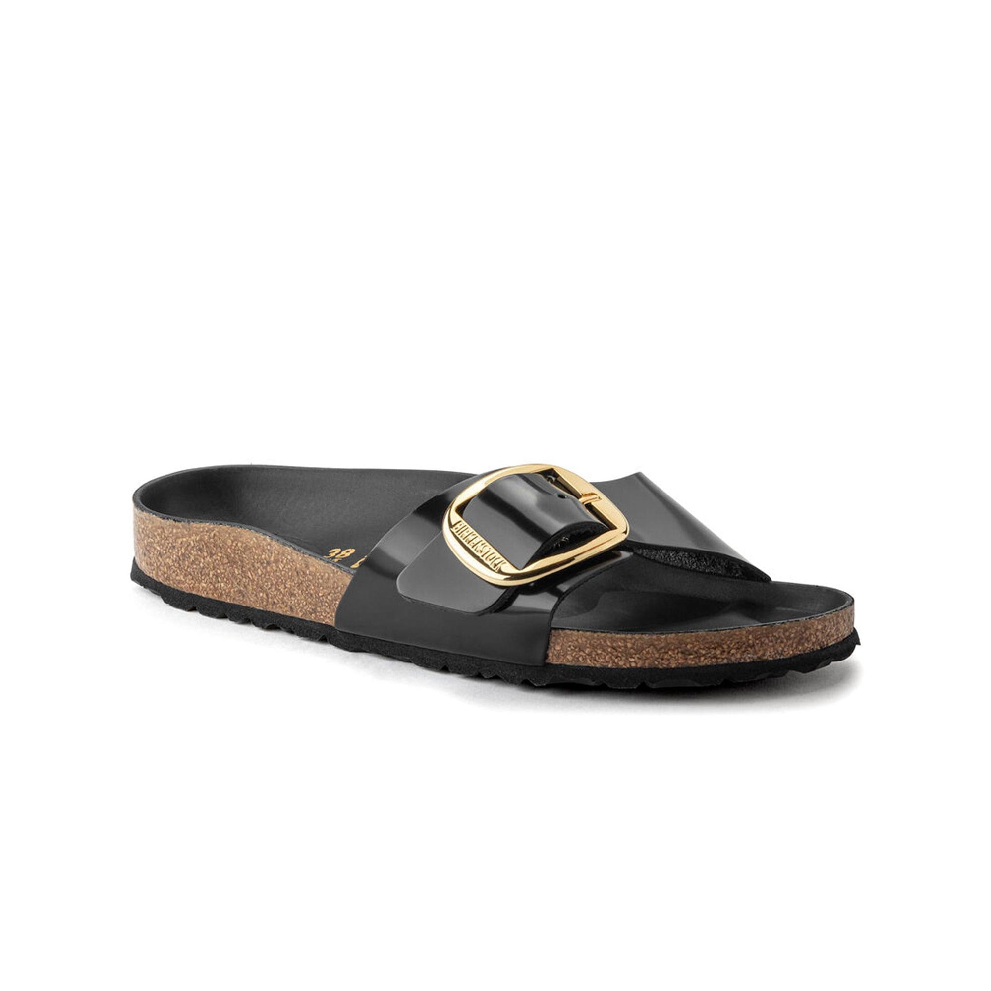 Birkenstock Madrid Big Buckle NL High Shine Kadın Terlik