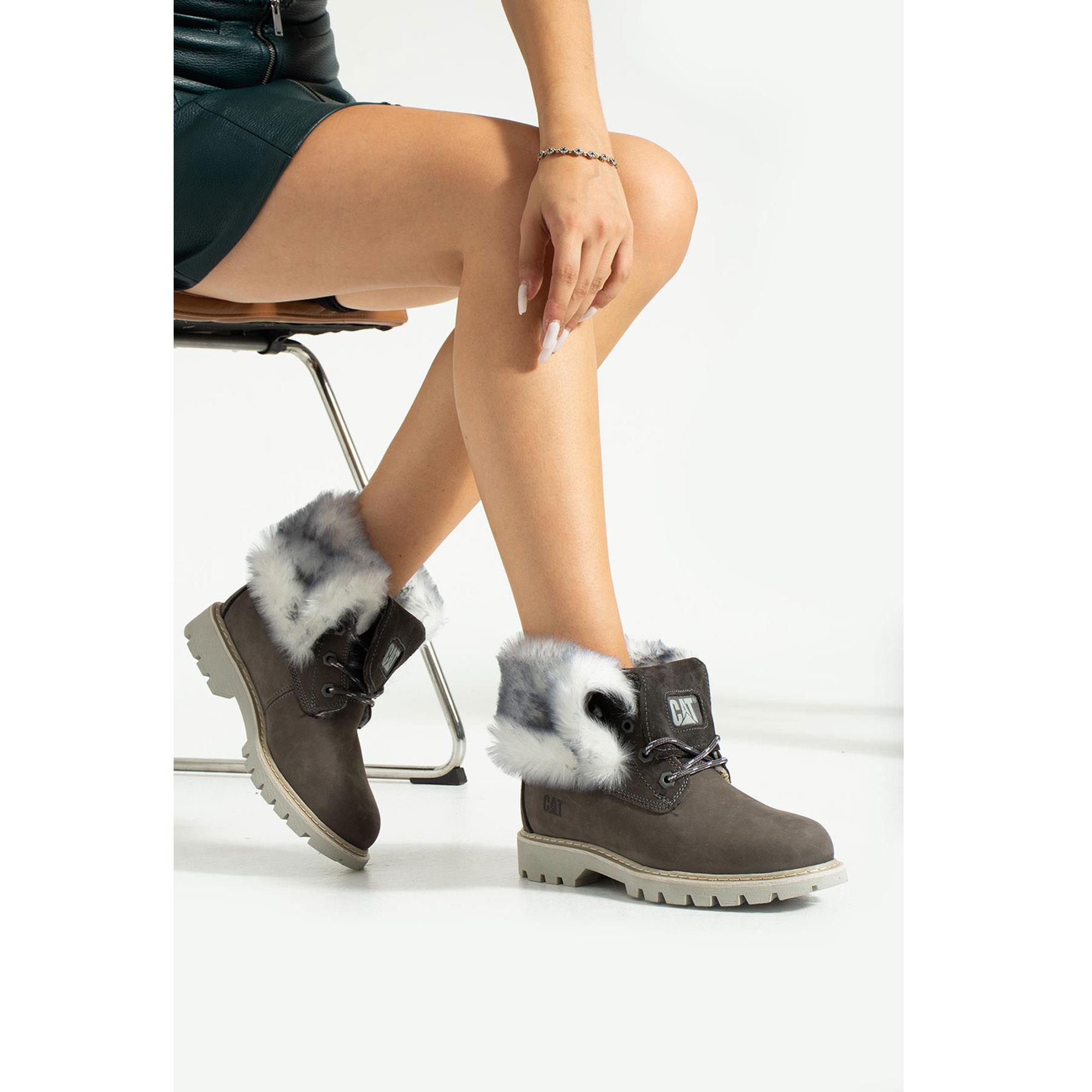 Caterpillar Utah Fur Kadın Bot - Görsel 6