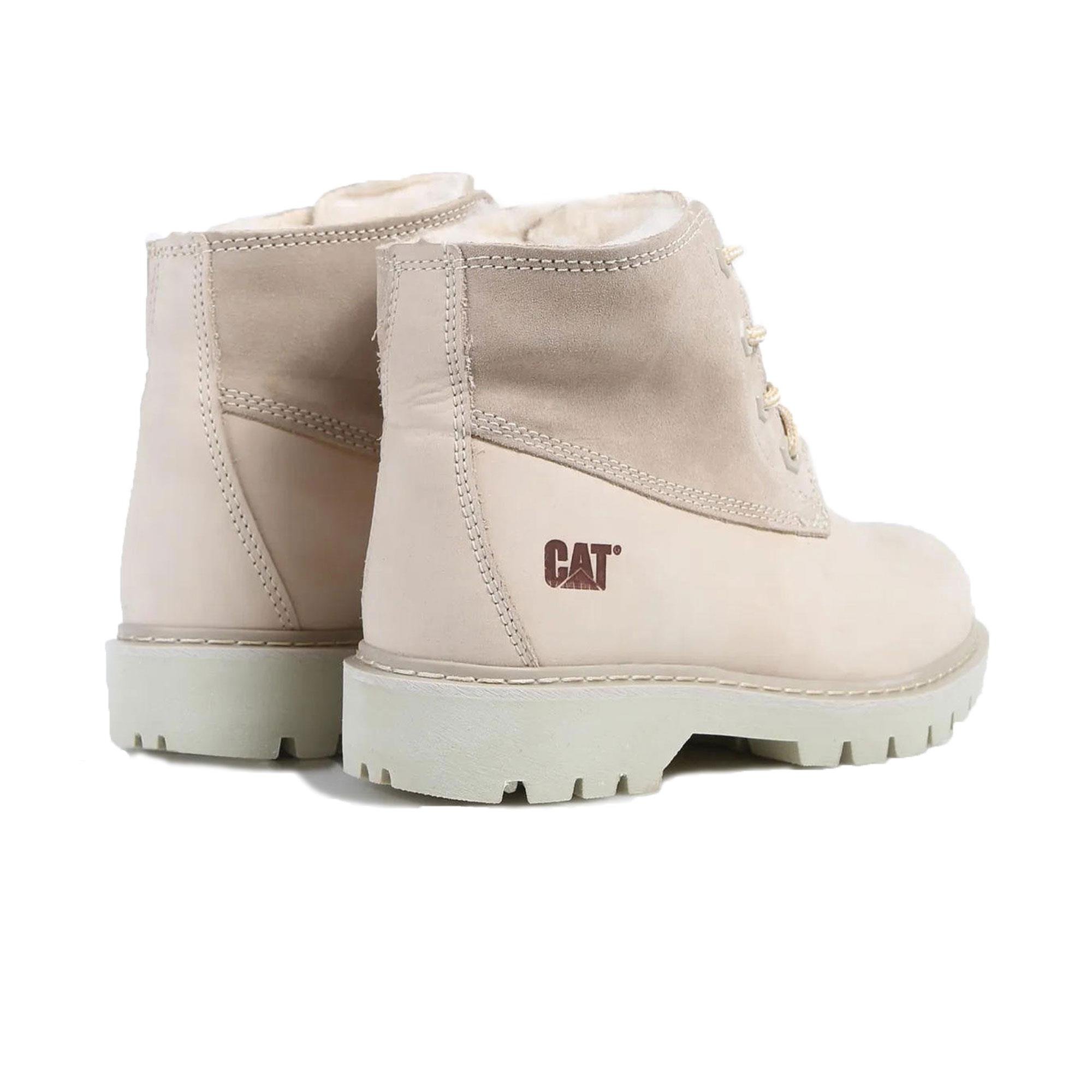 Caterpiller Vermont Fur Kadın Bot - Görsel 4