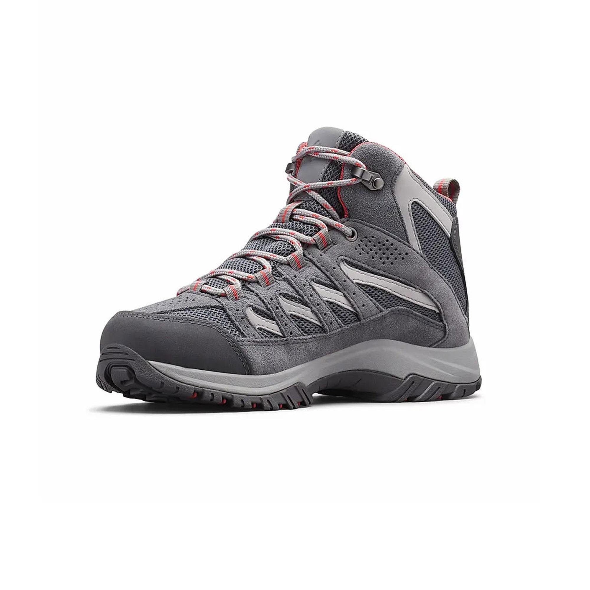 Columbia Womens Grey Crestwood Mid Kadın Outdoor Ayakkabı - Görsel 6