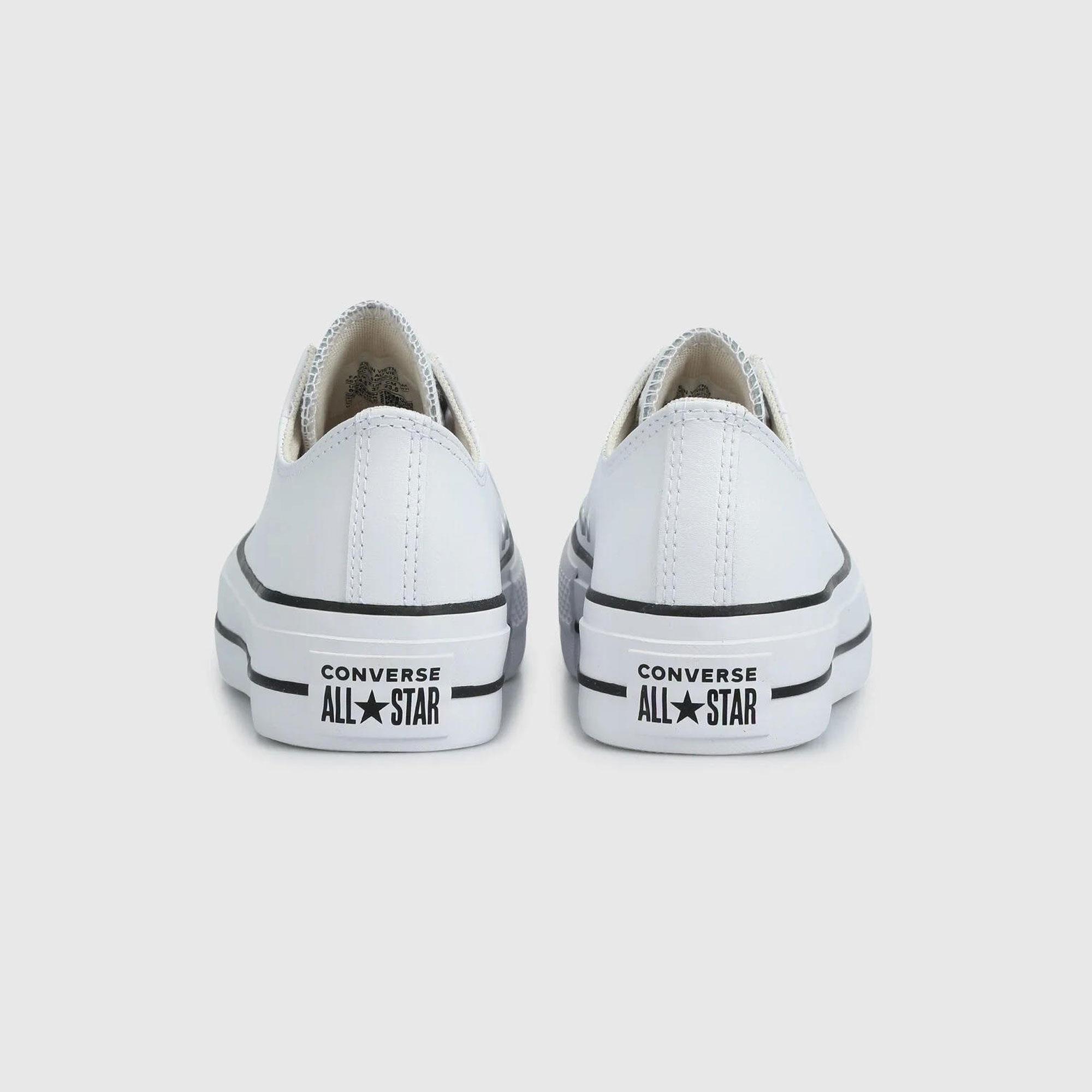 Converse Chuck Taylor All Star Leather Platform Kadın Günlük Spor Ayakkabı - Görsel 5