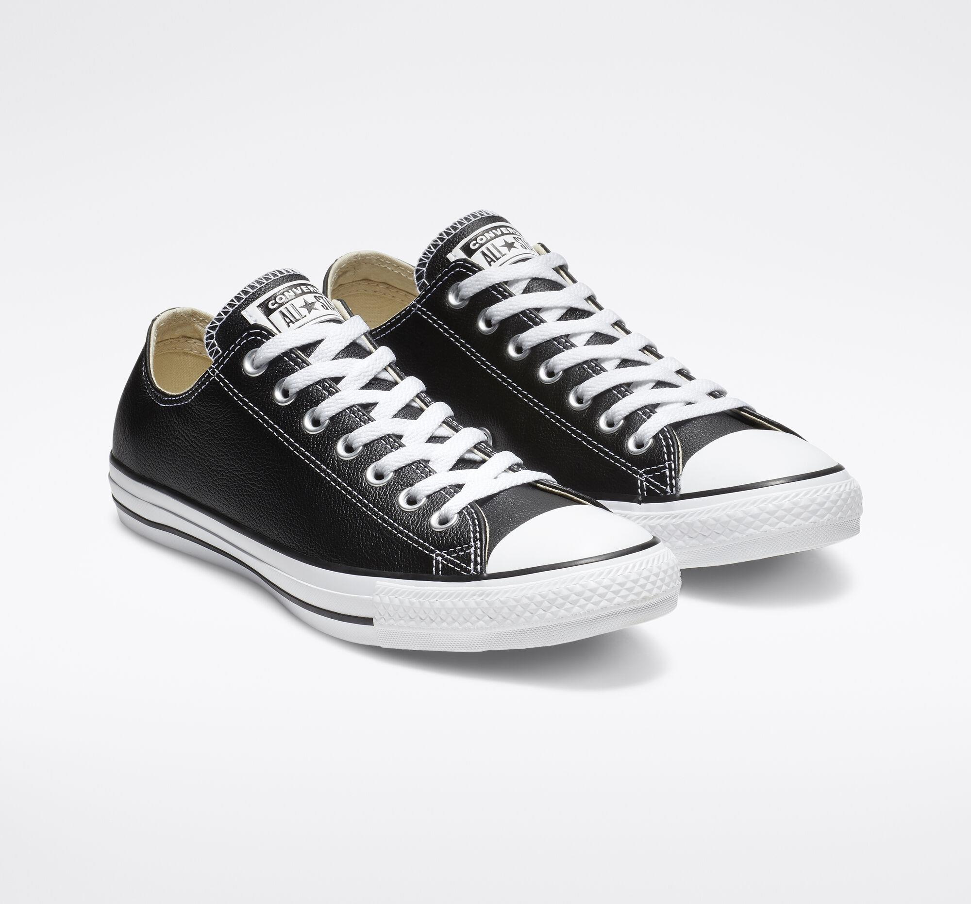 Converse Chuck Taylor All Star Leather Erkek Günlük Spor Ayakkabı - Görsel 6