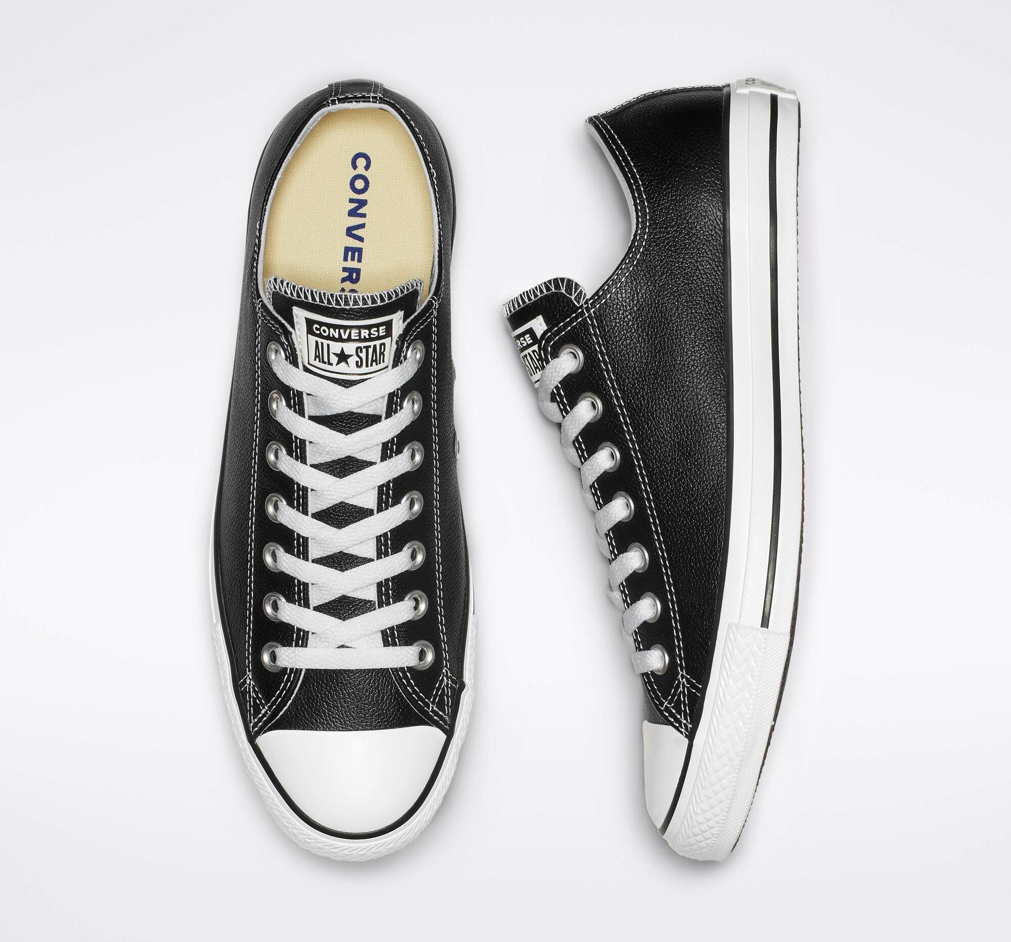 Converse Chuck Taylor All Star Leather Erkek Günlük Spor Ayakkabı - Görsel 4
