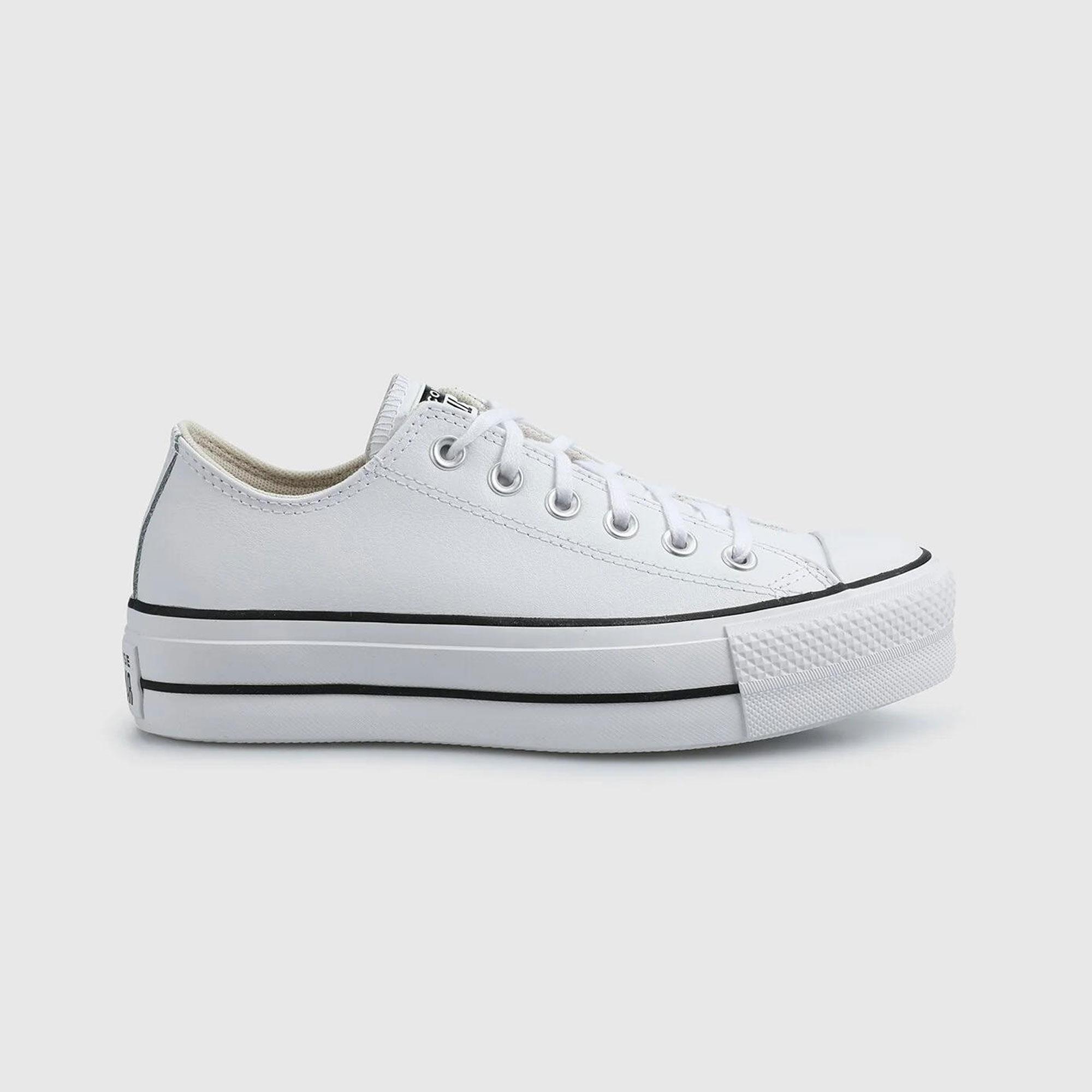 Converse Chuck Taylor All Star Leather Platform Kadın Günlük Spor Ayakkabı - Görsel 2