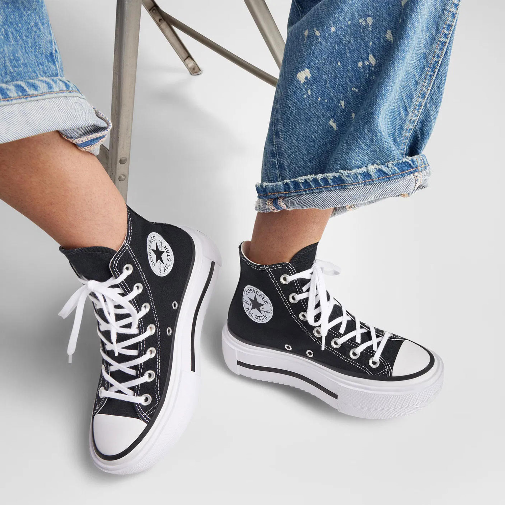 Converse Chuck Taylor All Star Lift Double Stack Kadın Günlük Spor Ayakkabı