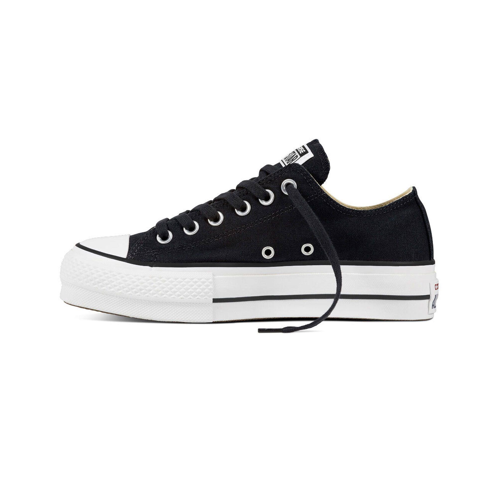 Converse Chuck Taylor All Star Platform Canvas Low Top Kadın Günlük Spor Ayakkabı - Görsel 3