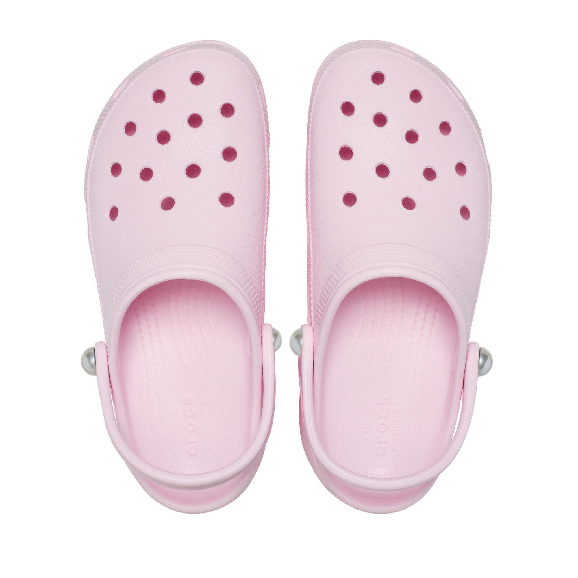 Crocss Classic Platform Pearl Clog Kadın Terlik - Görsel 4