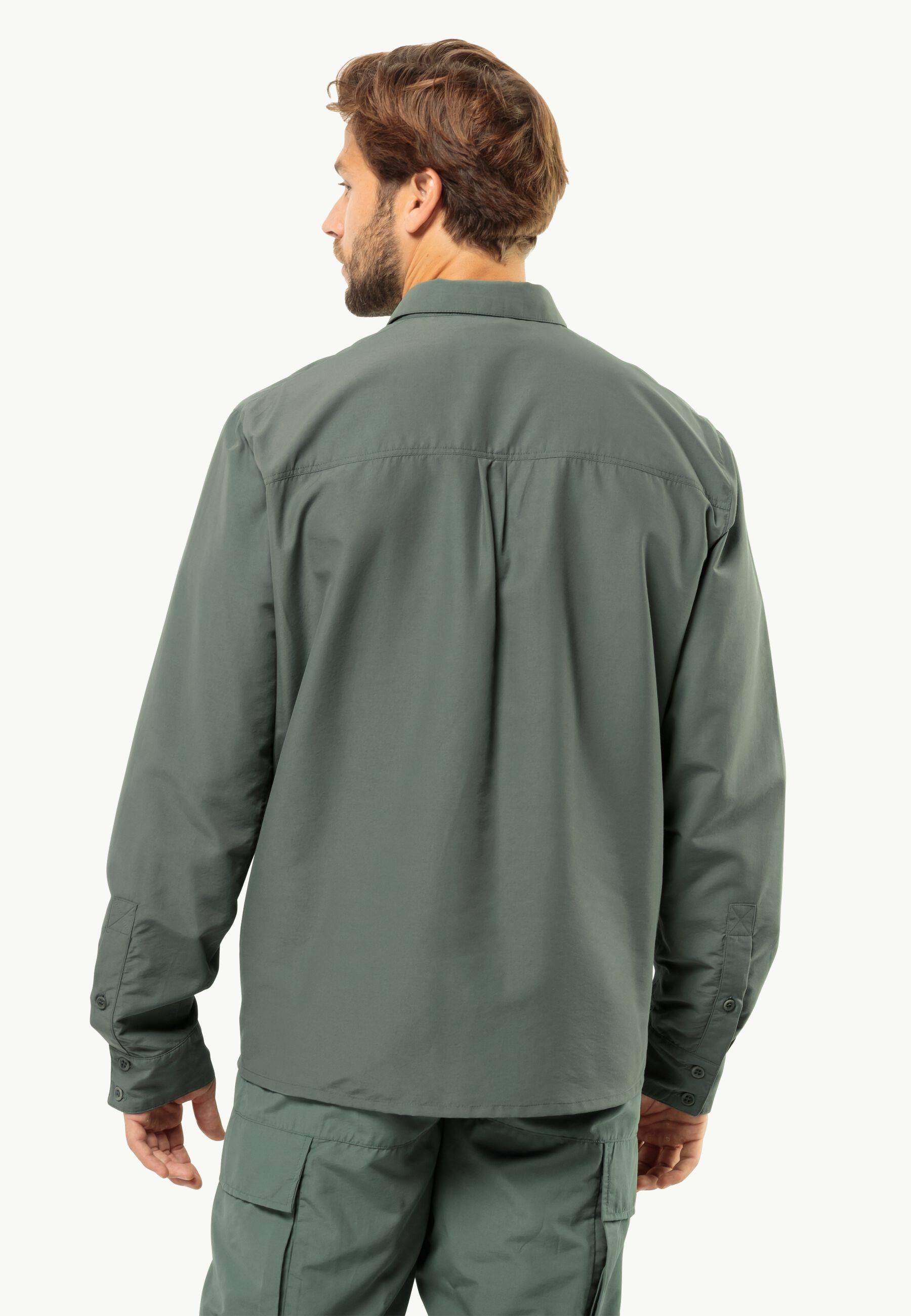 Jack Wolfskin Barrier L/S Erkek Gömlek