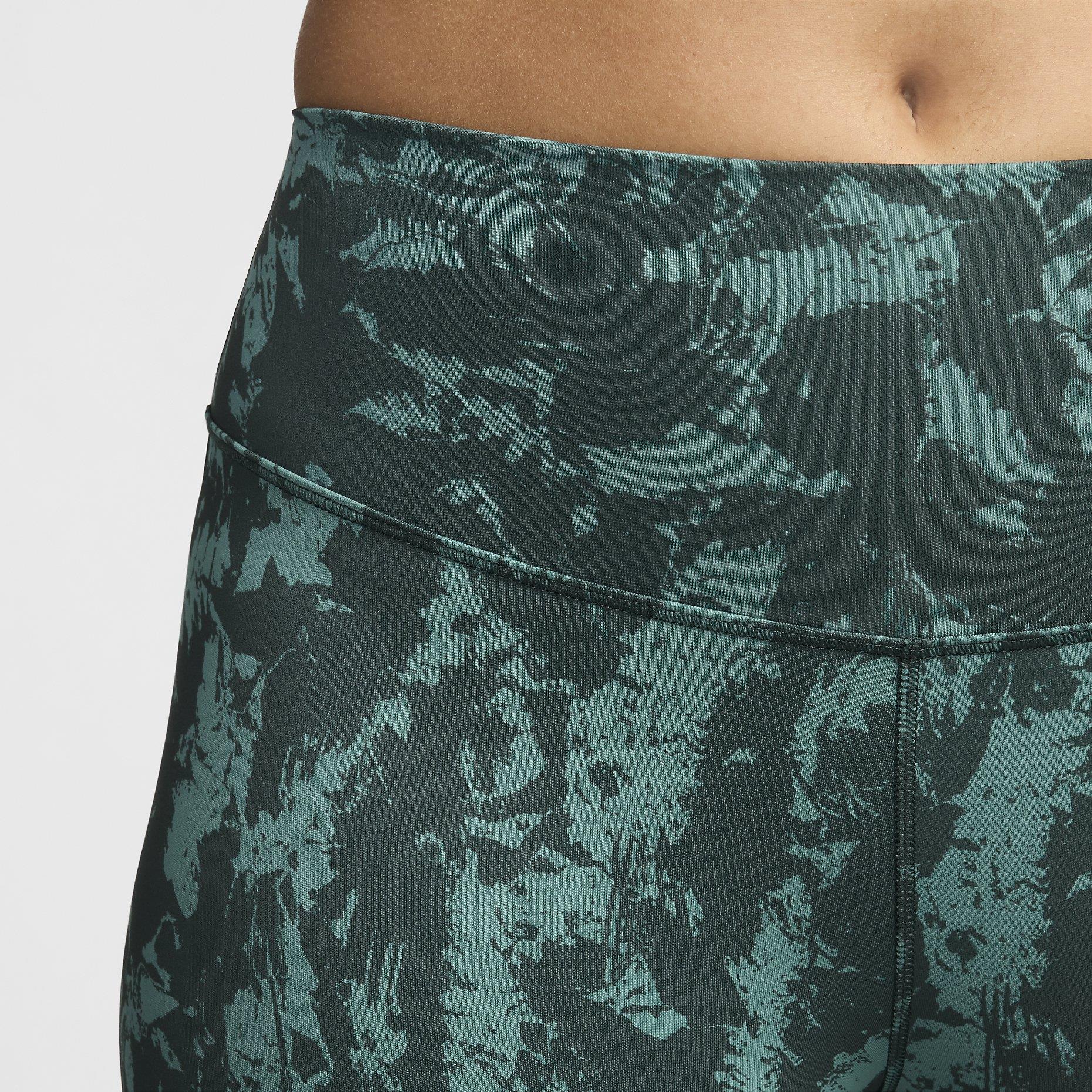 Nike One High Waisted 7/8 Printed Kadın Tayt
