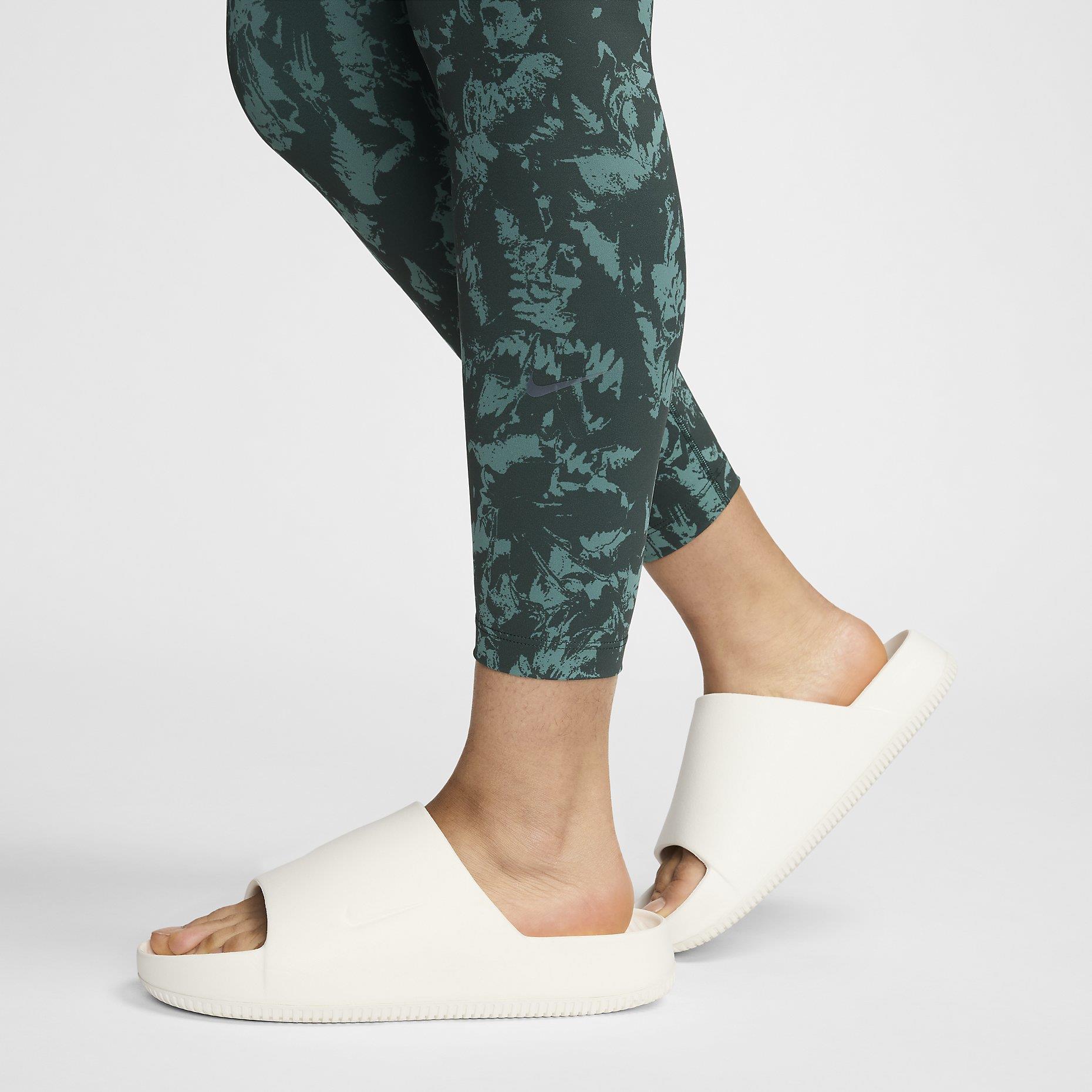 Nike One High Waisted 7/8 Printed Kadın Tayt
