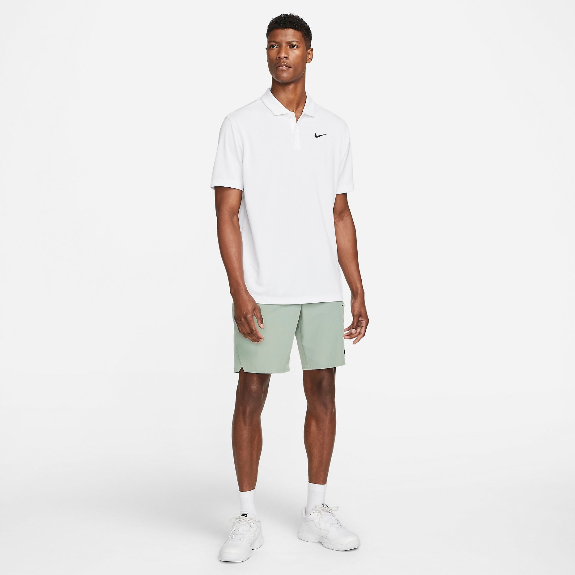 Nike Polo Solid Erkek Tişört