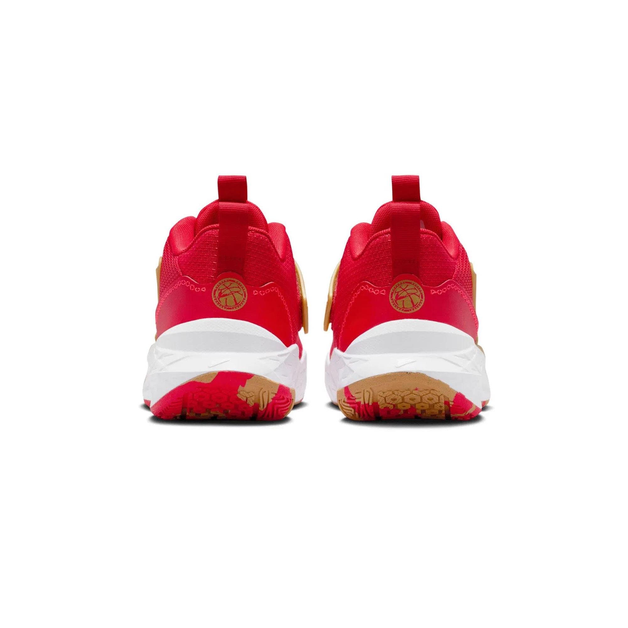 Nike Nike Kırmızı Team Hustle D 12 Basketbol Ayakkabısı Basketbol Ayakkabıları | Dalkılıç Spor Kırmızı - 5. görsel