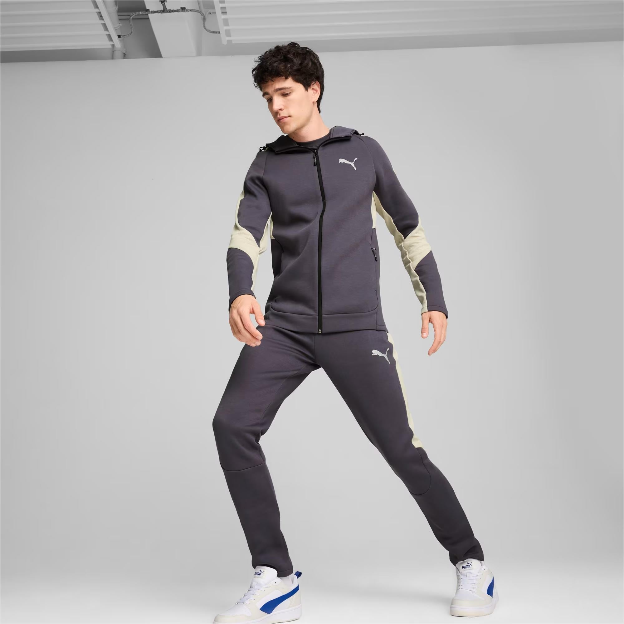 Puma Evostripe Full Zip Erkek Sweatshirt