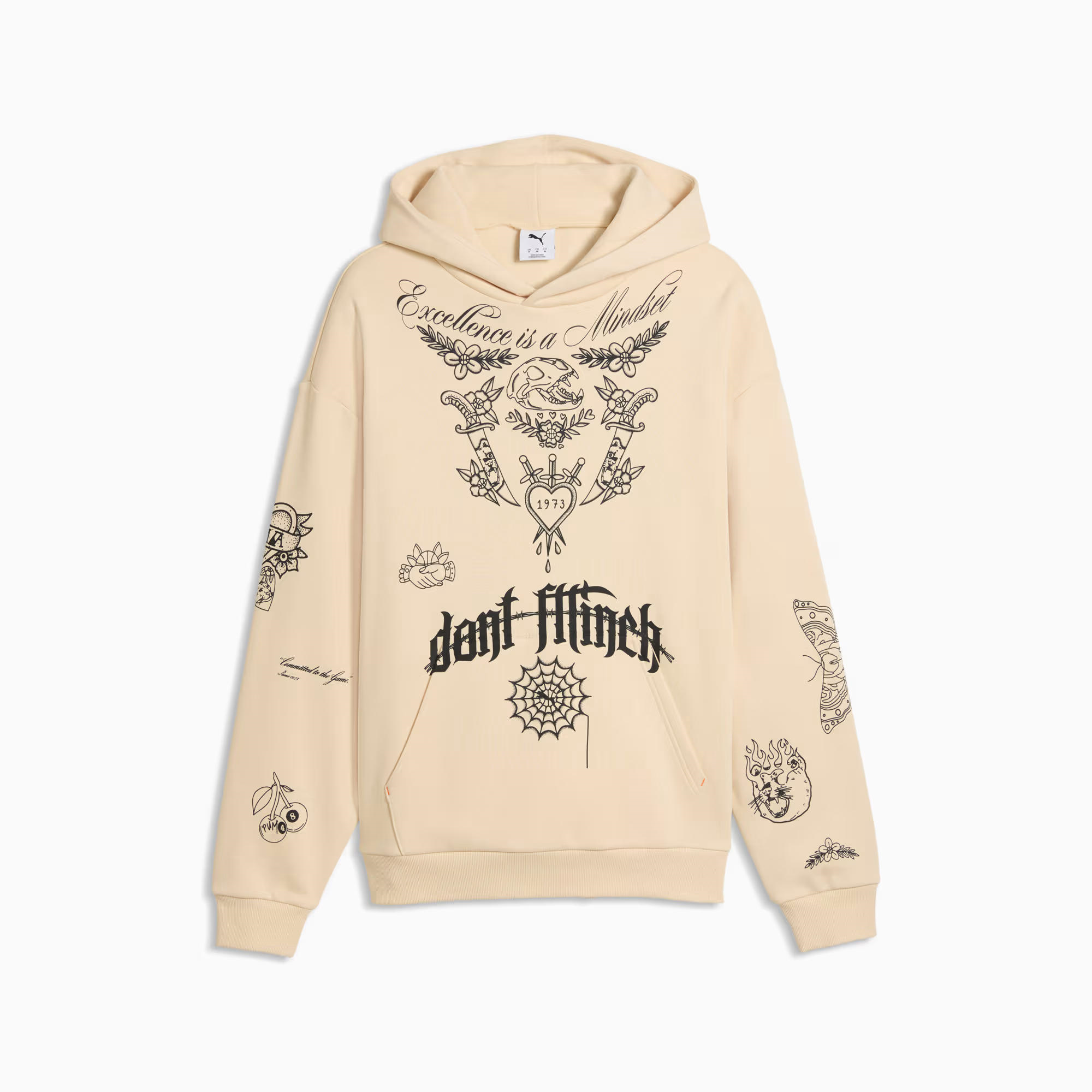 Puma Swish N' Ink Relaxed Basketball Erkek Sweatshirt