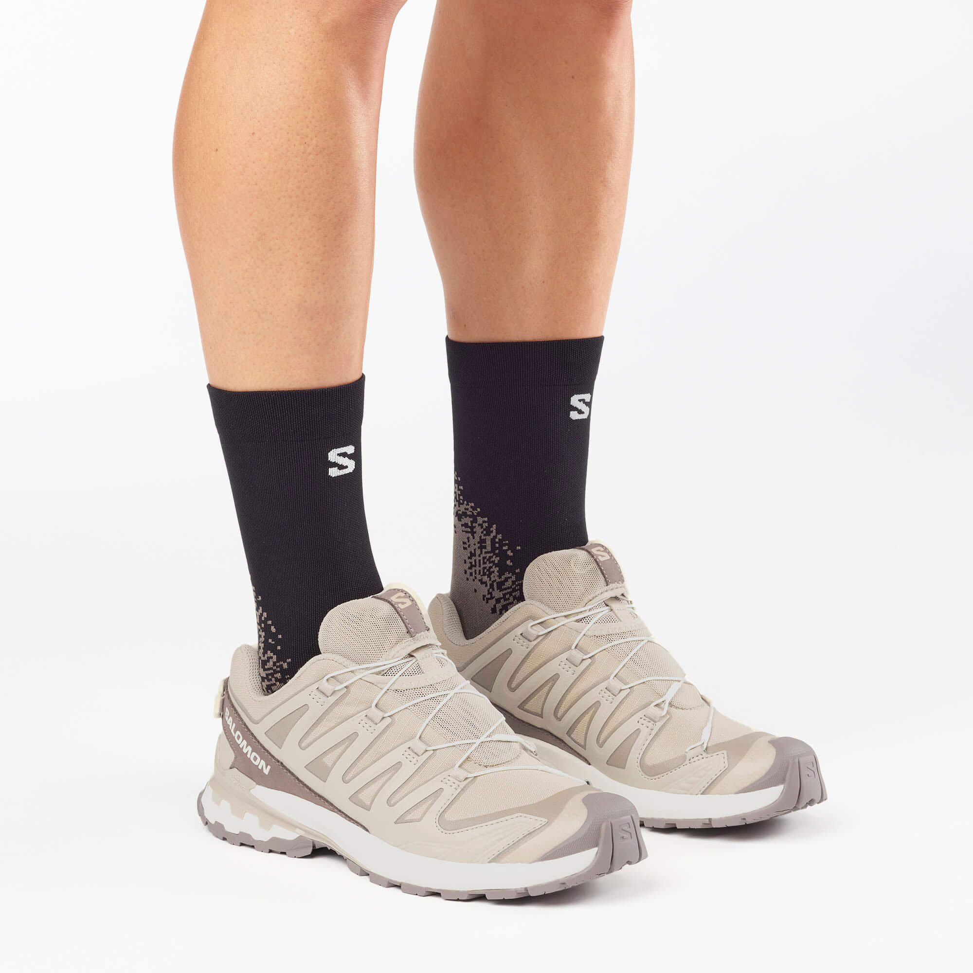 Salomon Bej Salomon Xa Pro Ayakkabı Outdoor 3D V9 LIFELONG