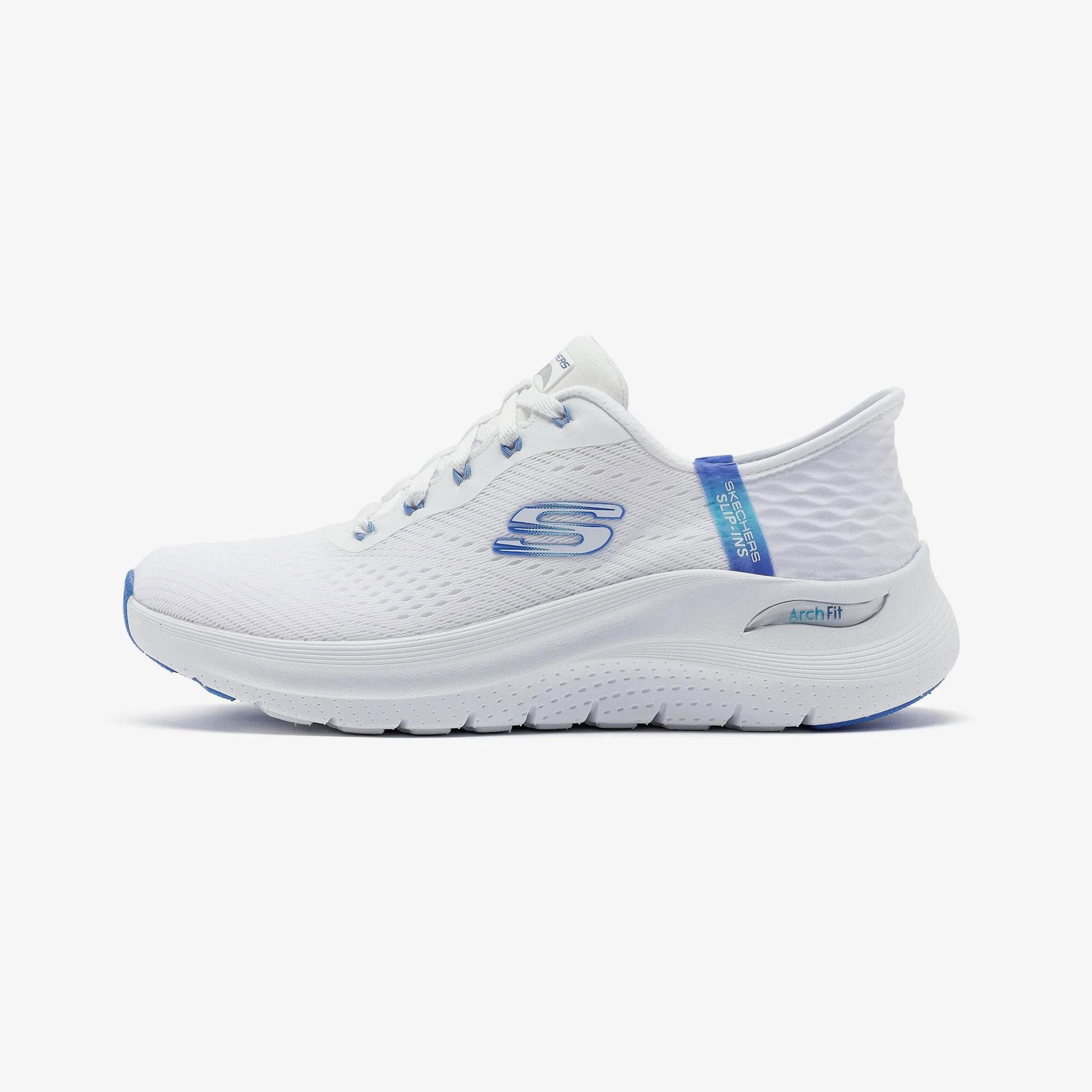 Skechers Beyaz Skechers Arch Fit Ayakkabı Günlük