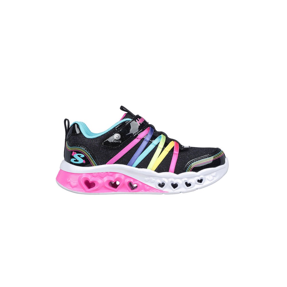 Skechers Flutter Heart Lights Rainbow Bestie Çocuk Günlük Spor Ayakkabı - Görsel 2