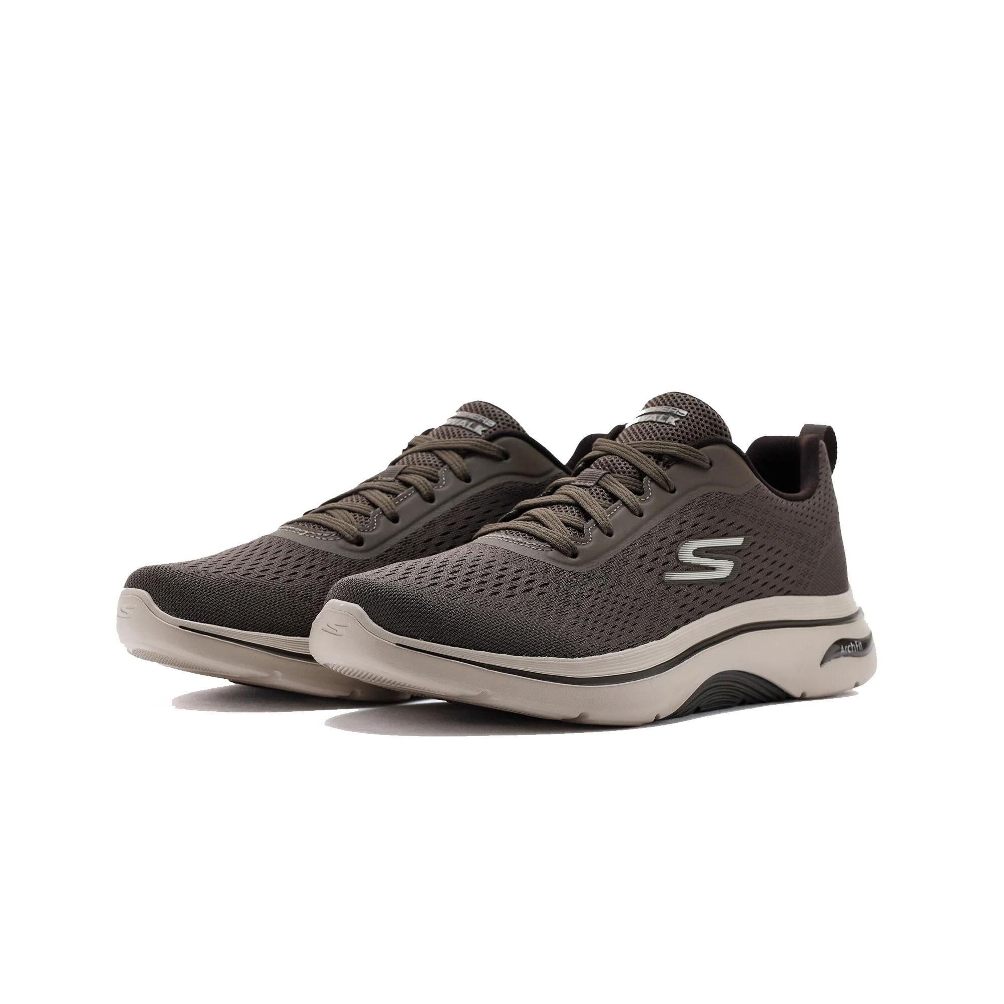 Skechers Kahverengi Skechers Go Walk Arch Fit 2 Erkek Spor Ayakkabı
