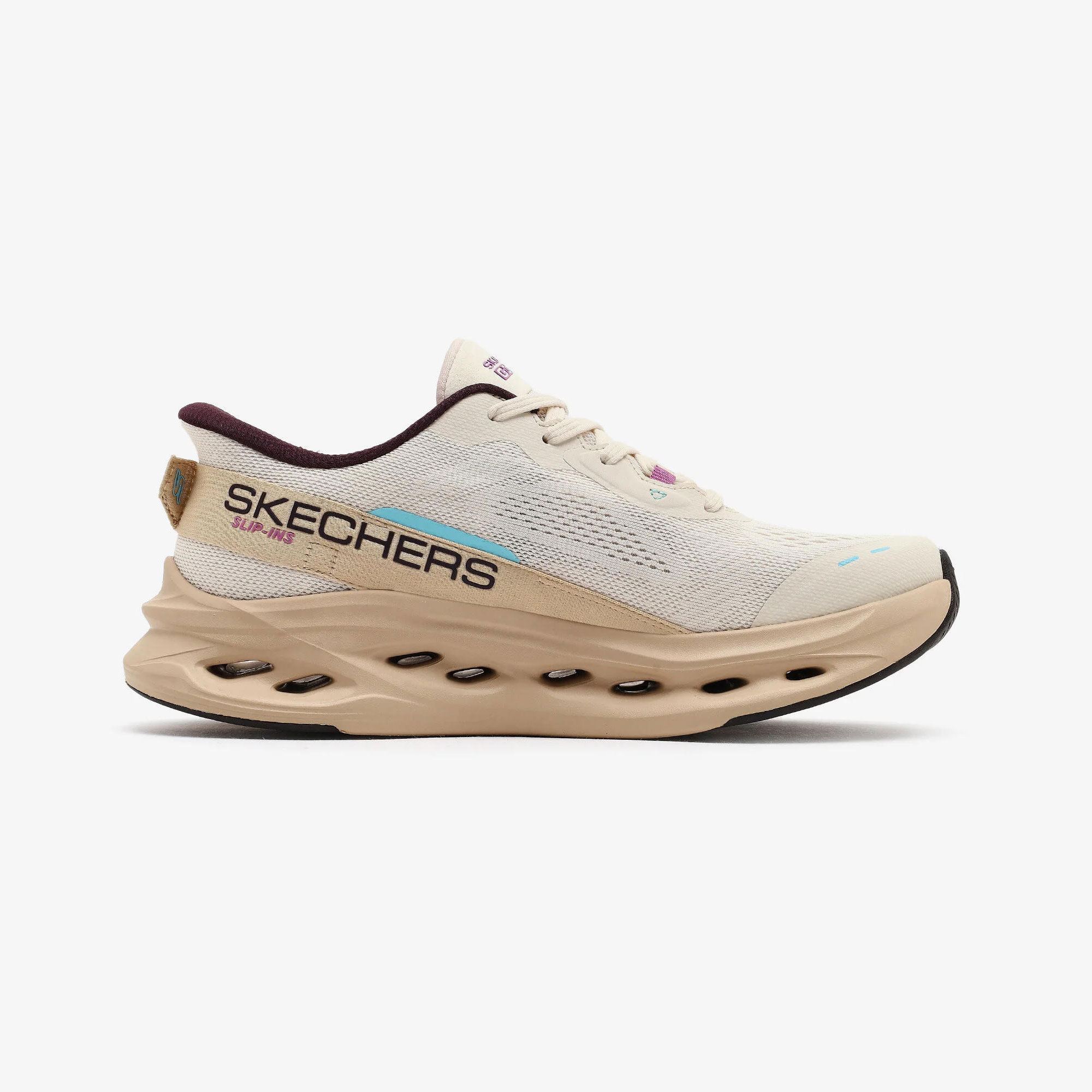 Skechers Bej Skechers Max Cushioning Kadın Koşu Ayakkabısı