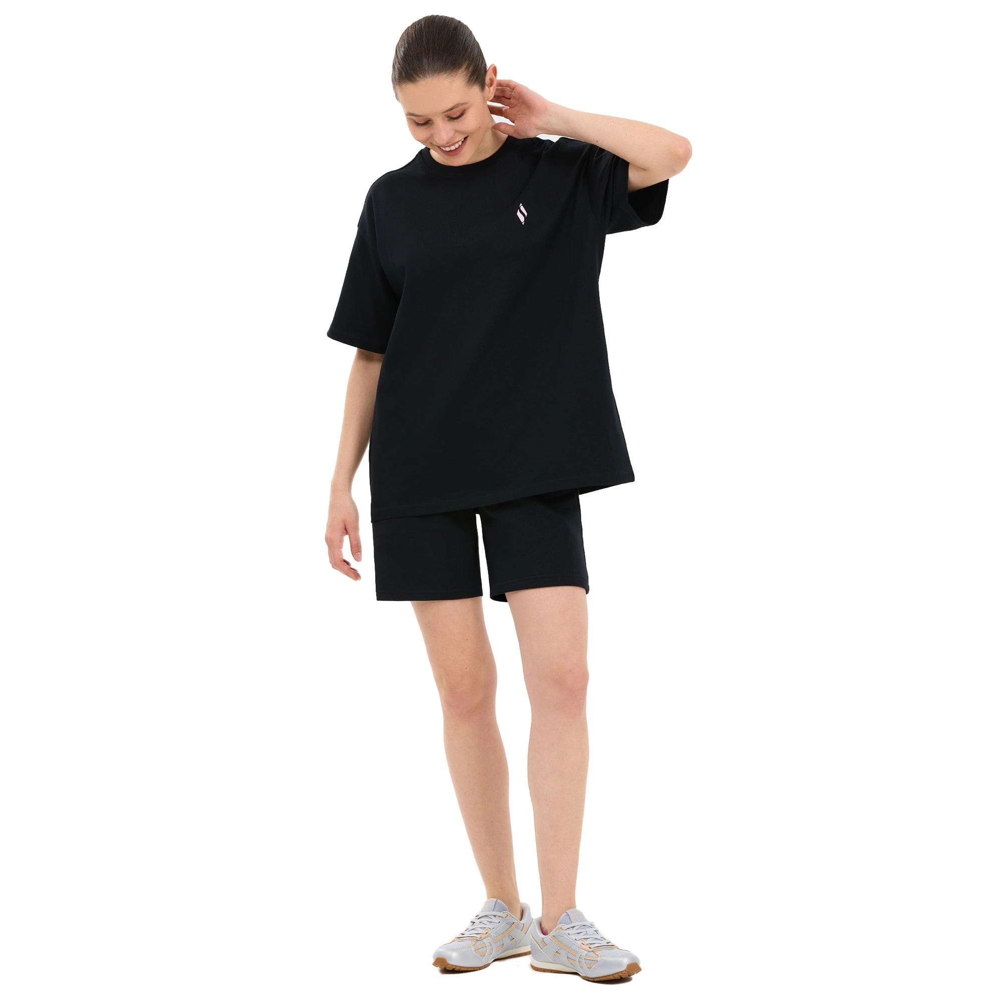 Skechers Oversize Fit Graphic Kadın Tişört