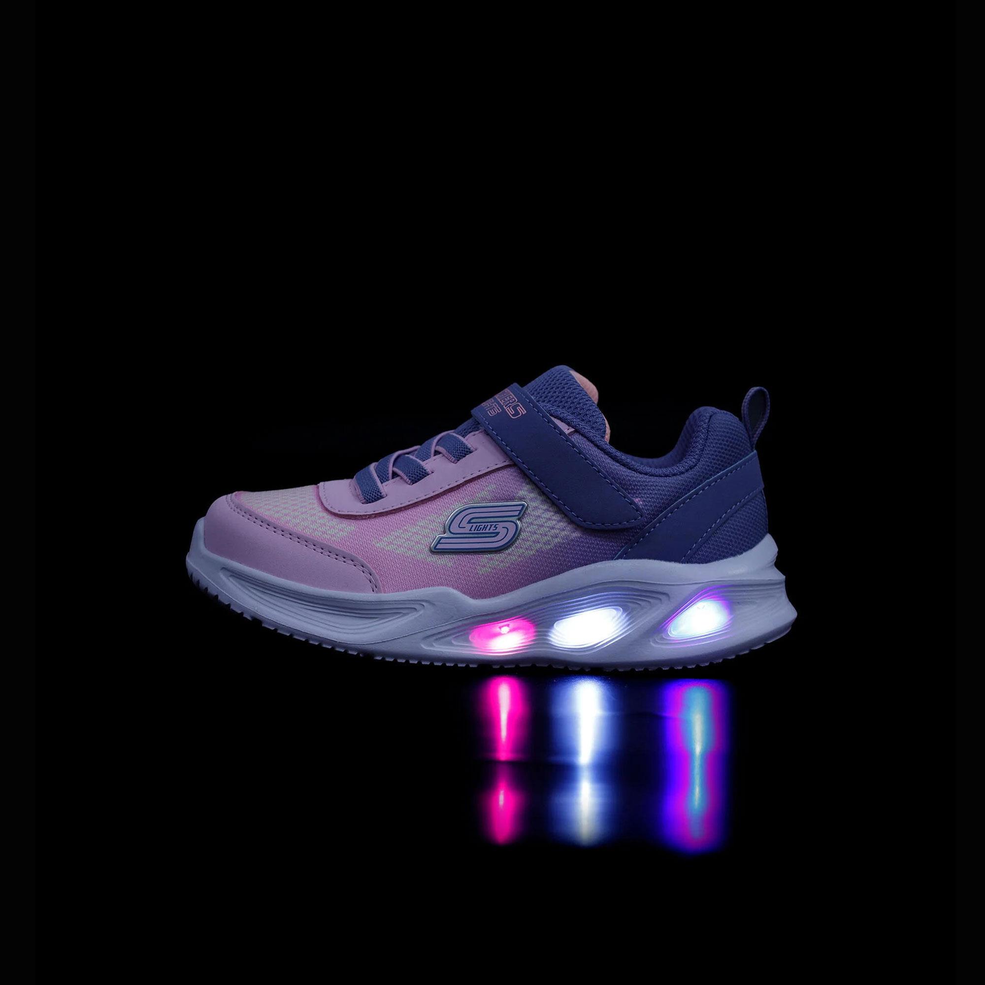 Skechers Sola Glow Ombre Deluxe Çocuk Günlük Spor Ayakkabı - Görsel 4