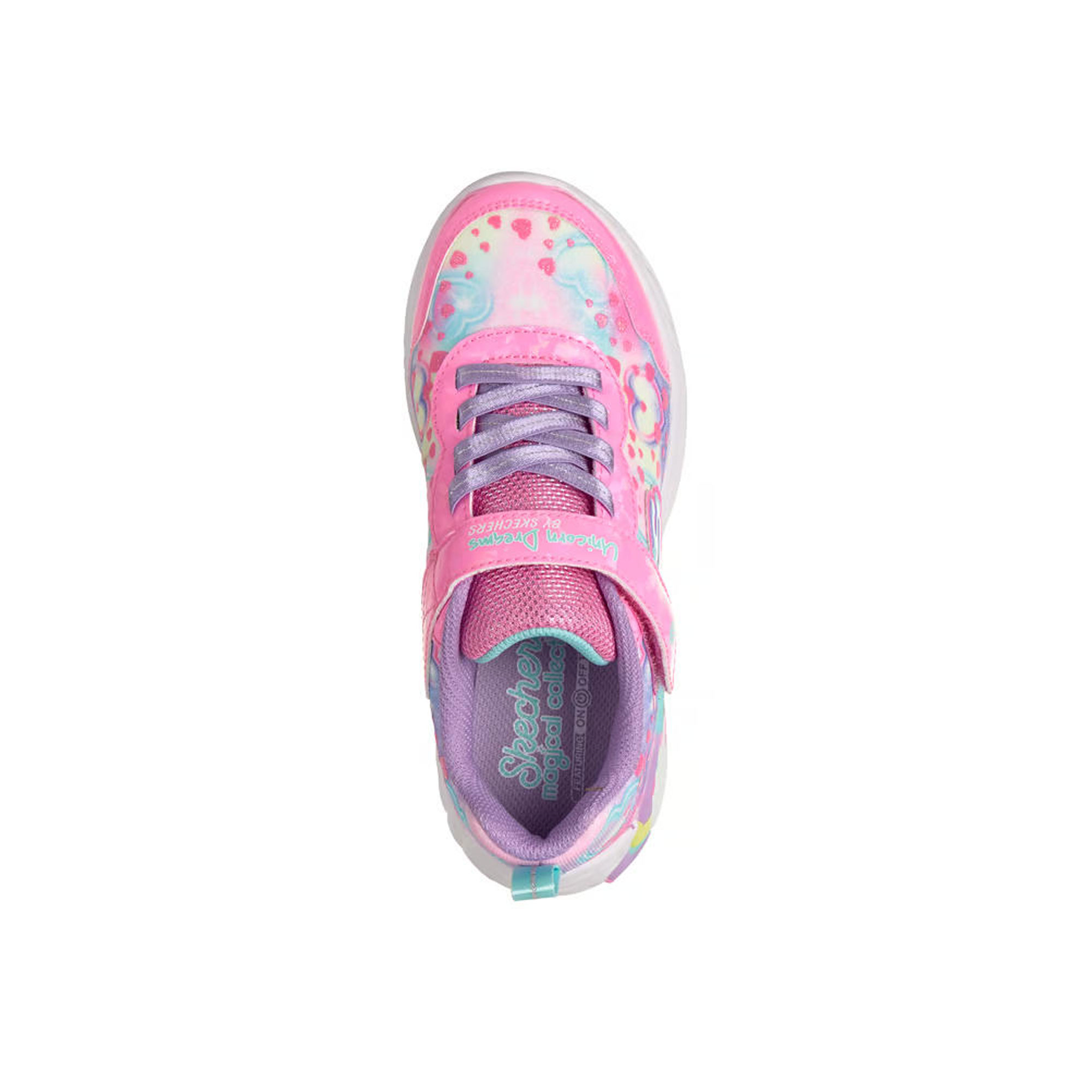 Skechers Skechers Pembe Unicorn Dreams Heart Sparkles Çocuk Günlük Spor Ayakkabı Dalkılıç Spor'da! Pembe - 3. görsel