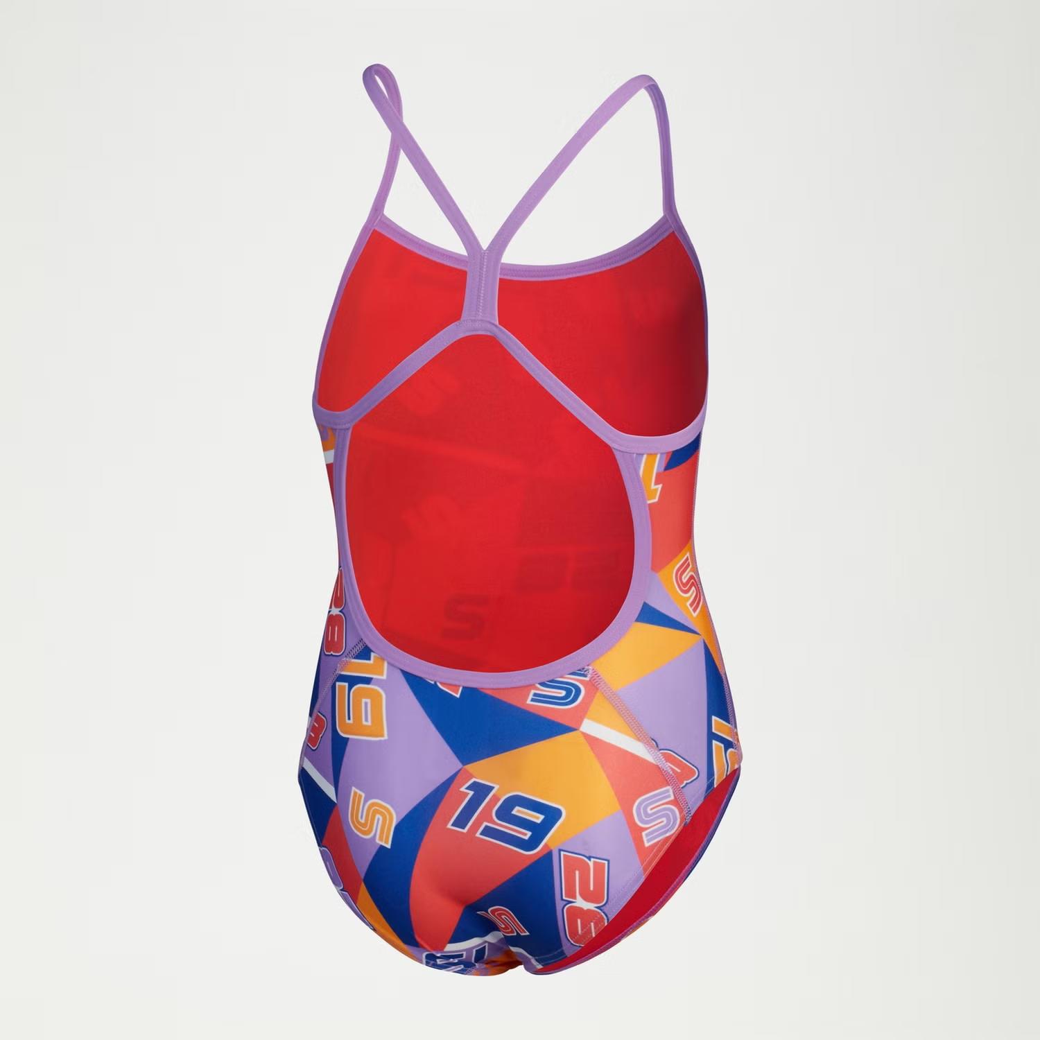 Speedo Alov Digi Vbk 1PC JF Çocuk Yüzücü Mayosu