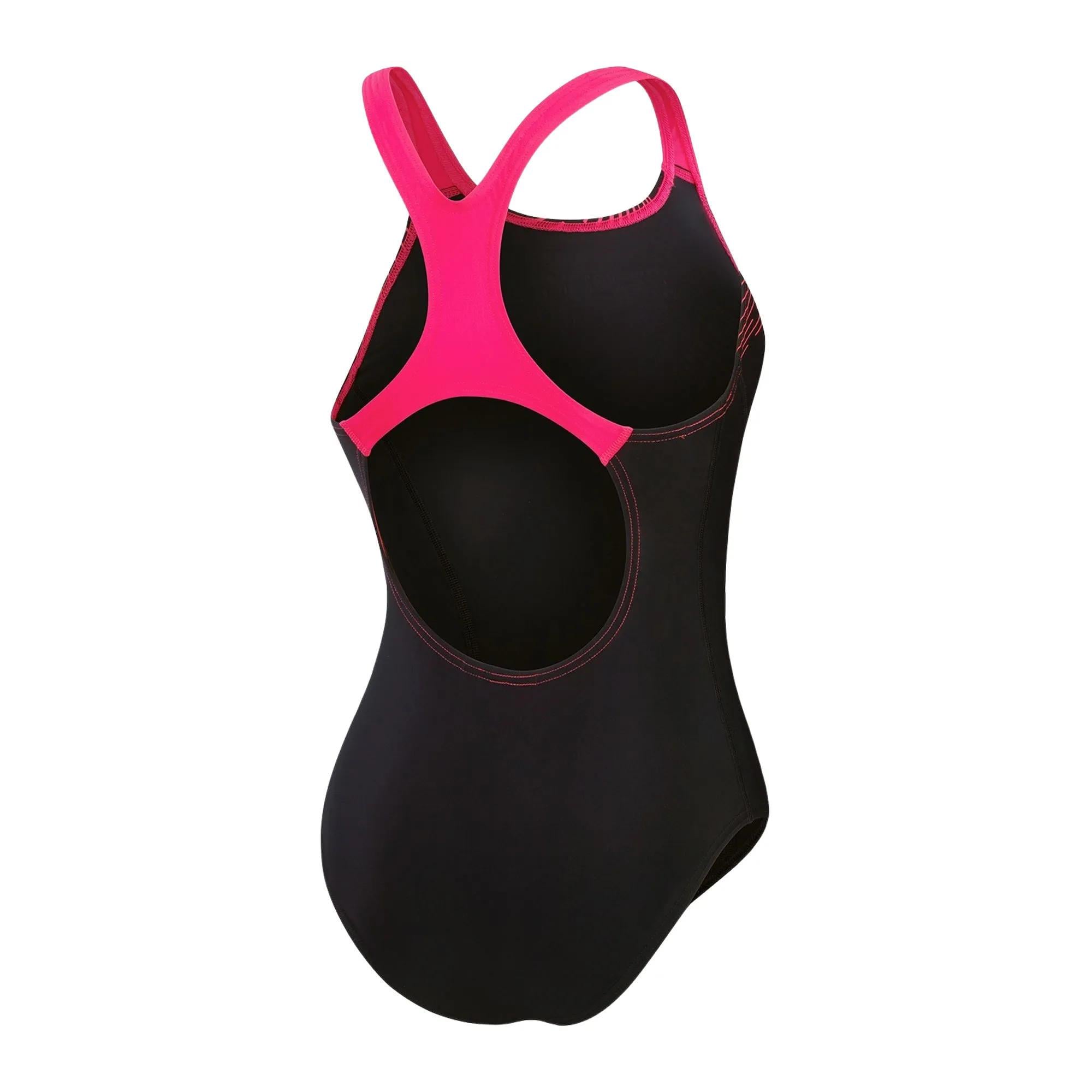 Speedo Medley Logo Kadın Yüzücü Mayosu