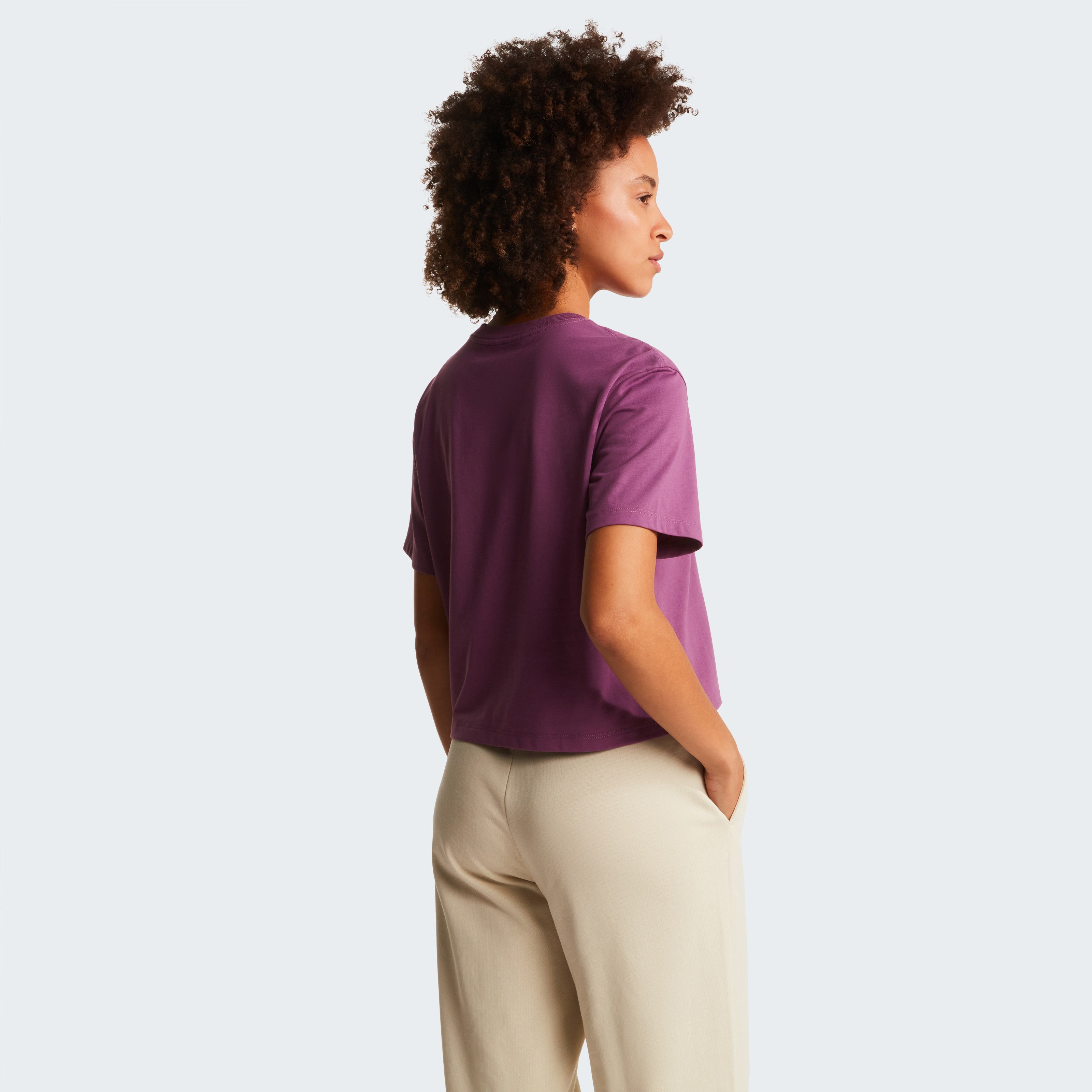 The North Face Evolution Simple Dome Crop Rlx SS Kadın Tişört