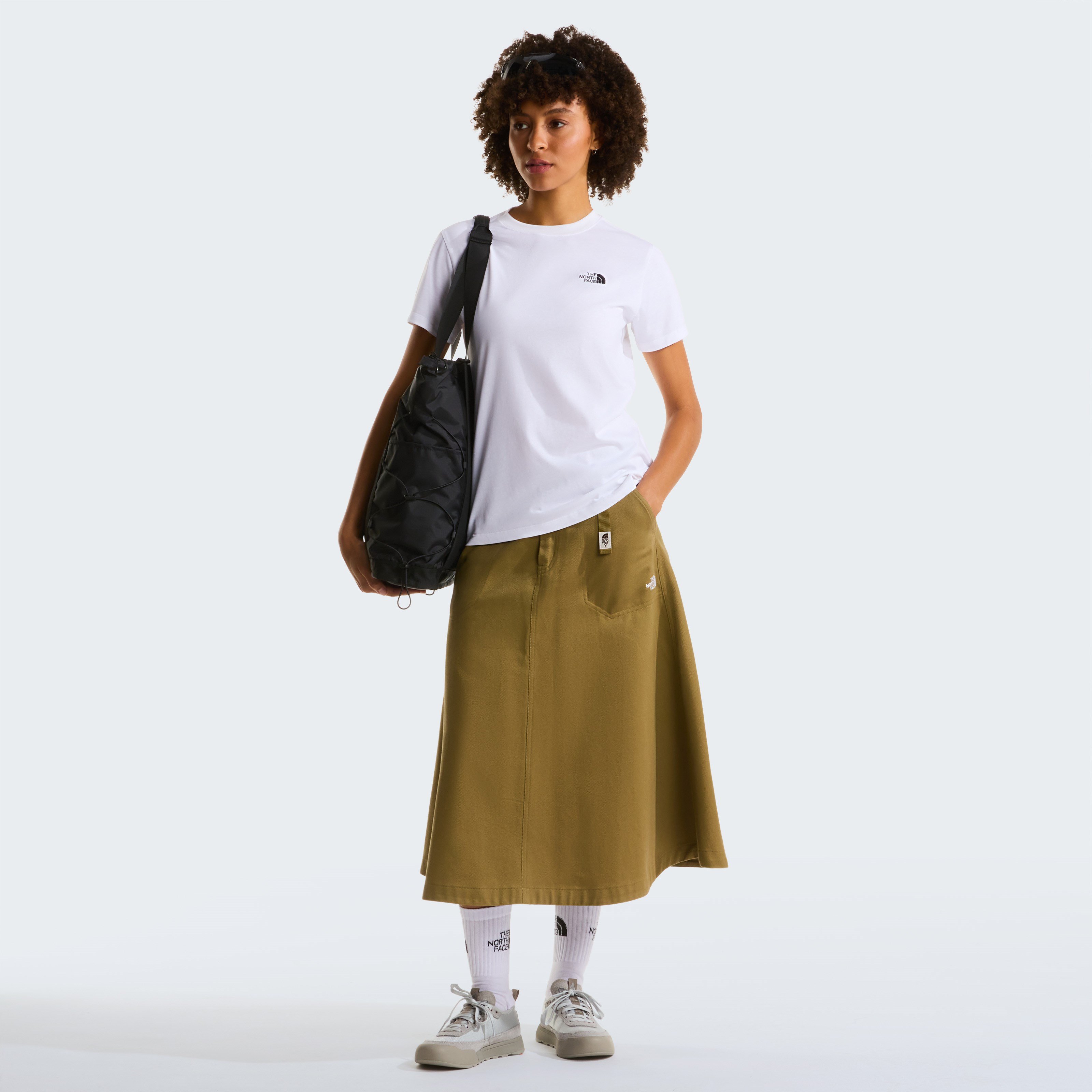 The North Face Evolution Simple Dome Slim SS Kadın Tişört