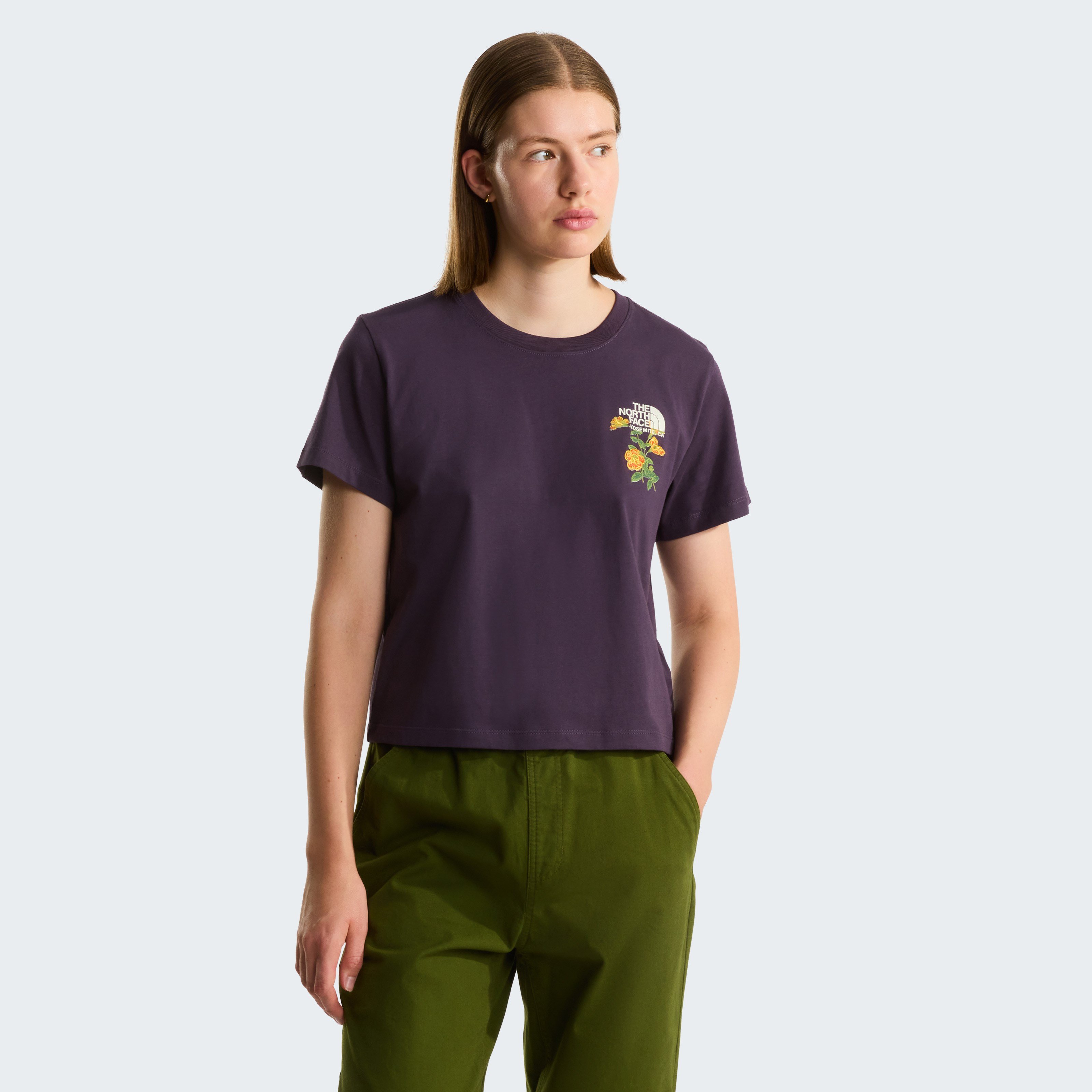 The North Face Flora Embroidered Regular Graphic Kadın Tişört